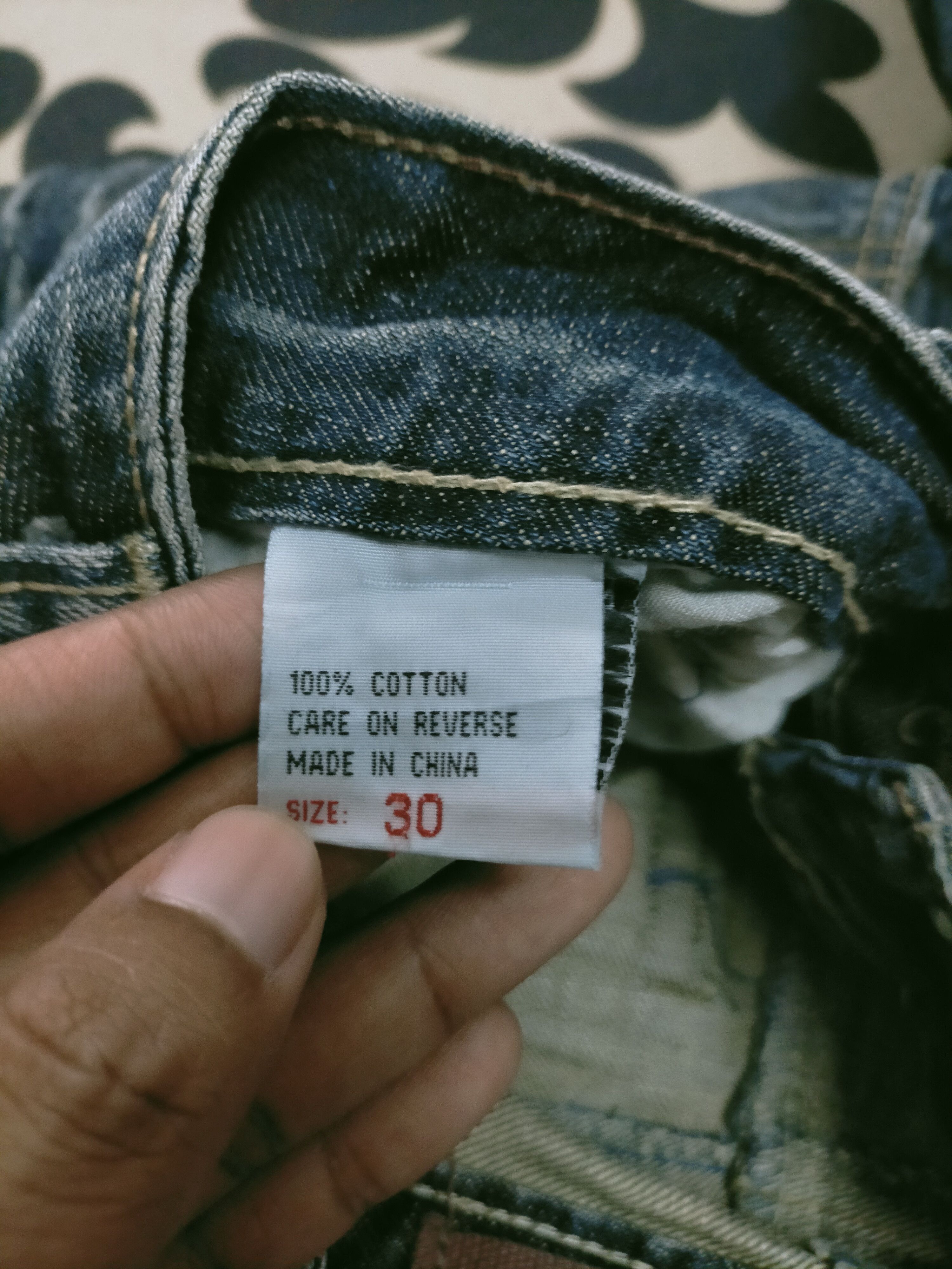 If Six Was Nine × Seditionaries × Undercover 🔥Rare Kouyizu Insane Distressed Jeans Size US 30 / EU 46 - 9 Thumbnail