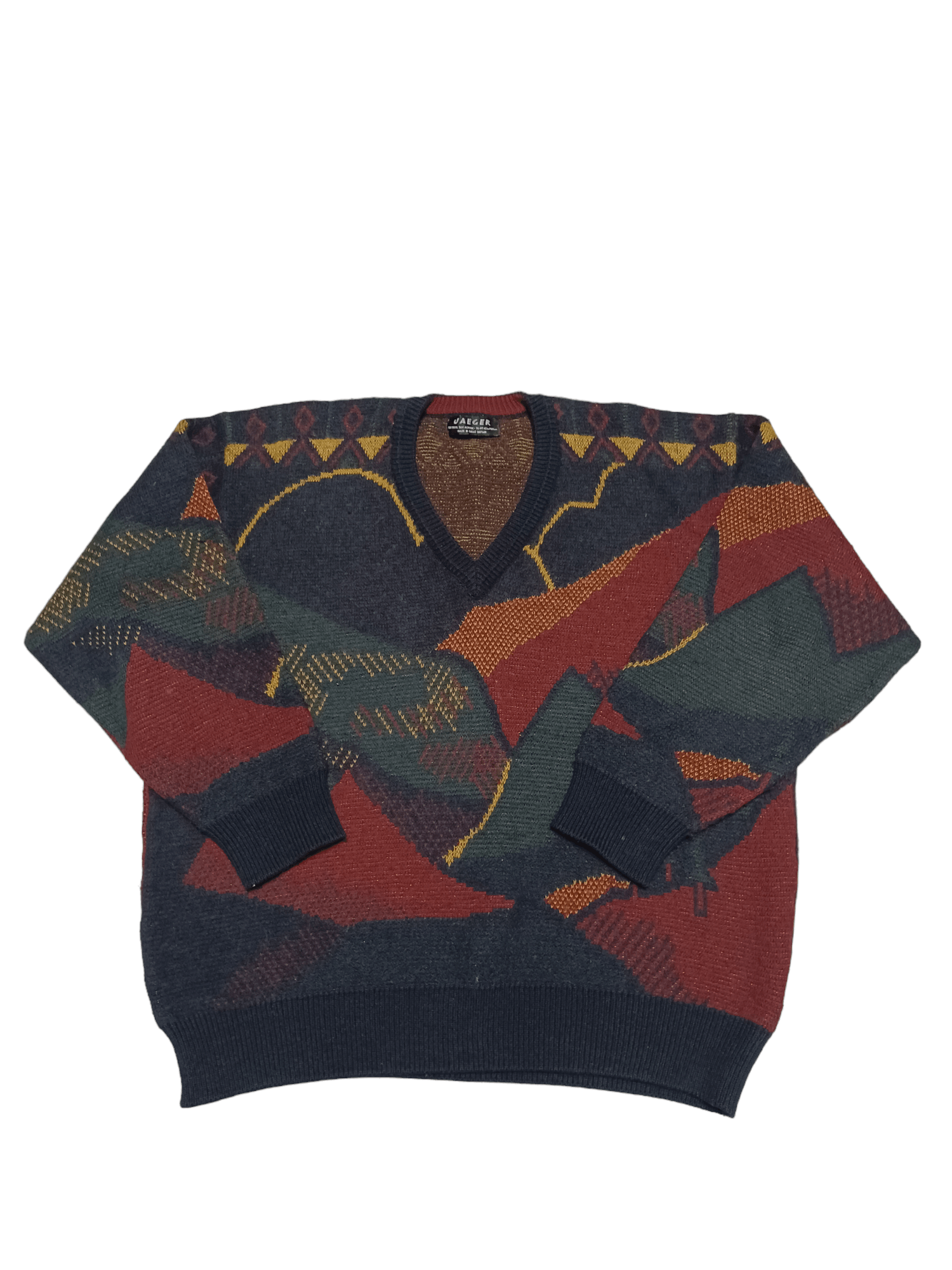 Jaeger FANTASTIC VINTAGE 90S JAEGER COOGI STYLE OLDMONEY OVERSIZED Size US XL / EU 56 / 4 - 1 Thumbnail