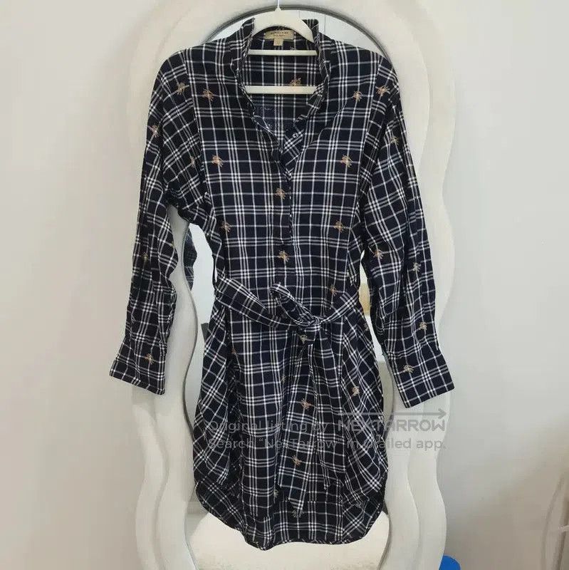 Burberry Burberry M-Size Multi-Color Long Sleeve Dress. Size M / US 6-8 / IT 42-44 - 2 Thumbnail