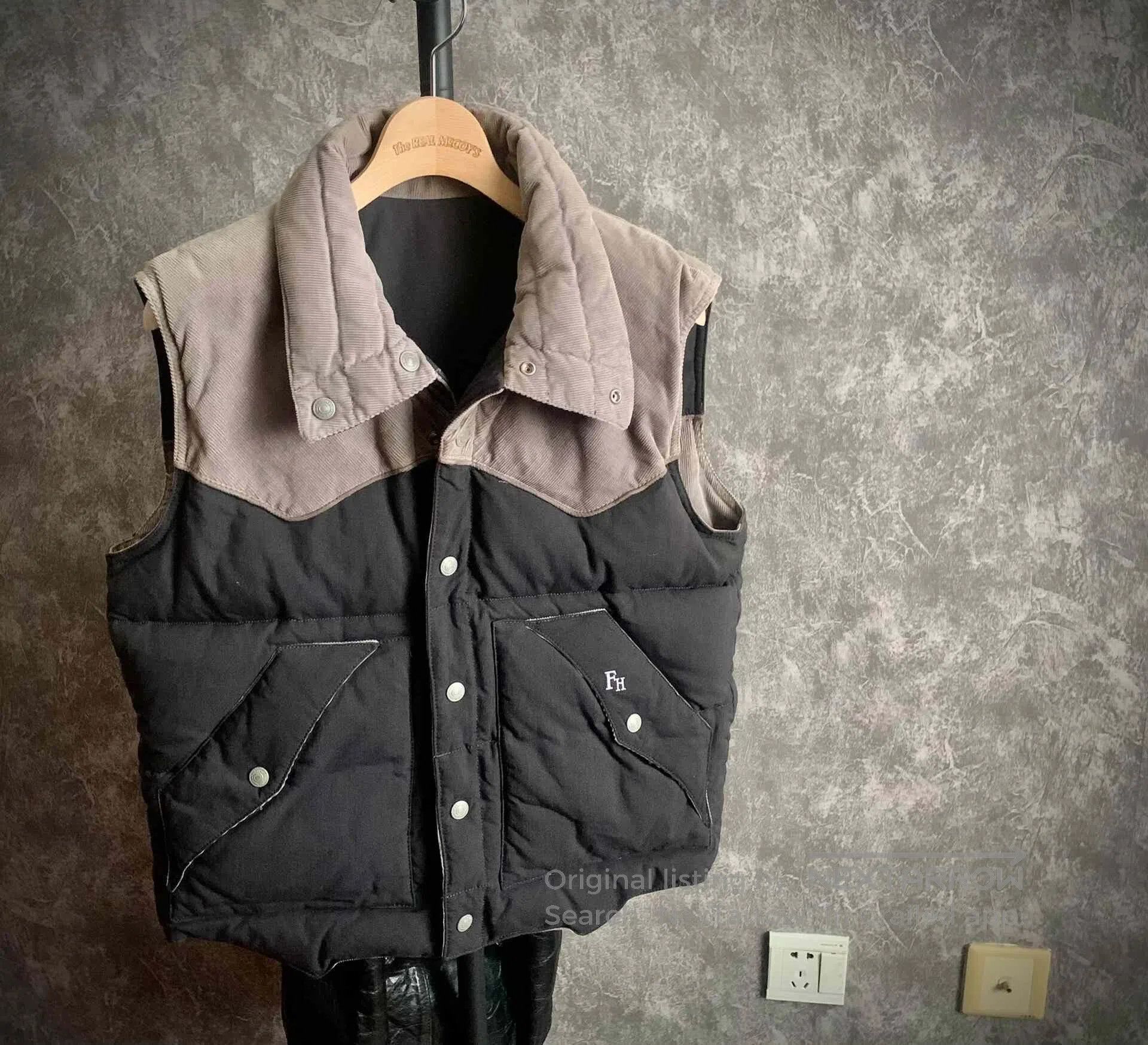 The Flat Head Flat Head Reversible Down Vest. Size US M / EU 48-50 / 2 - 2 Thumbnail