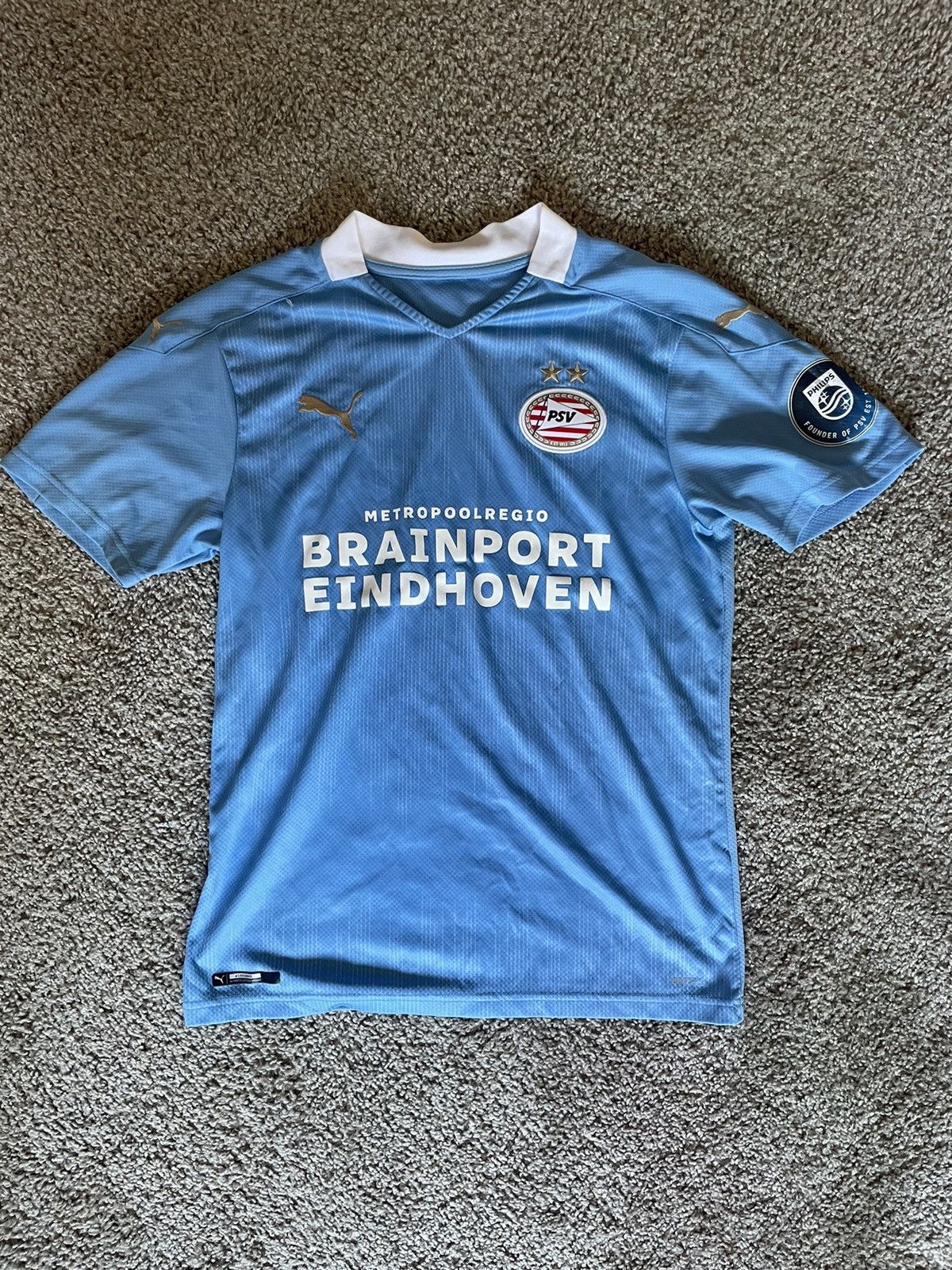 Nike × Puma Psv 2020 away jersey Size US S / EU 44-46 / 1 - 1 Thumbnail