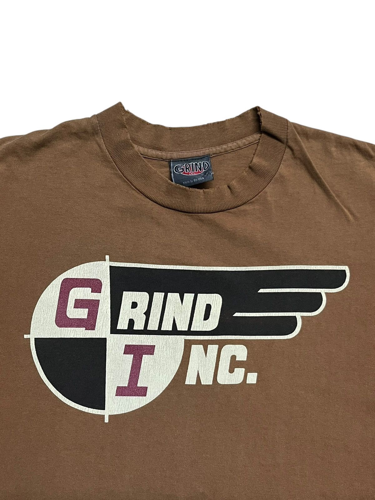 Santa Cruz Skateboards Vintage 90s Grind Skateboards Single Stitch T-Shirt Size US L / EU 52-54 / 3 - 2 Thumbnail