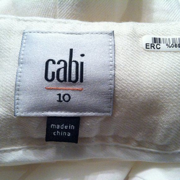 Other CABI WOMEN'S 53%LINEN 45%LYOCELL DRESS PANTS SIZE: 10/32 Size 32" / US 10 / IT 46 - 5 Thumbnail