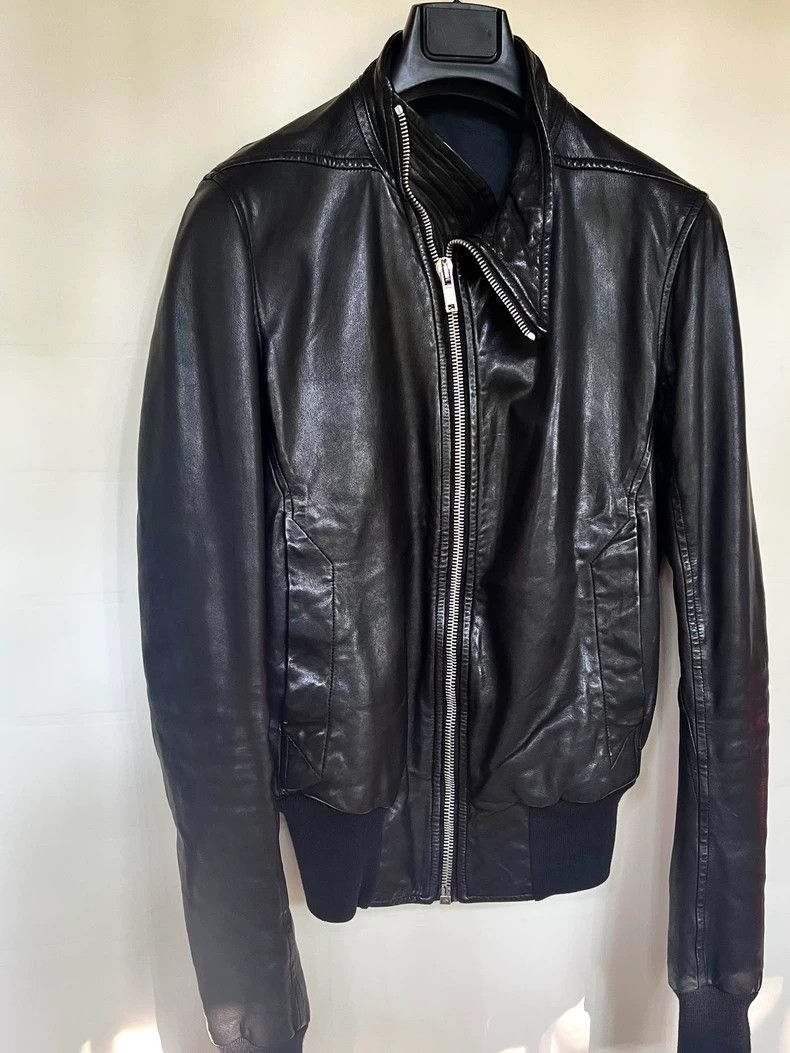 Rick Owens Rick Owens Leather jacket Size US XS / EU 42 / 0 - 2 Thumbnail