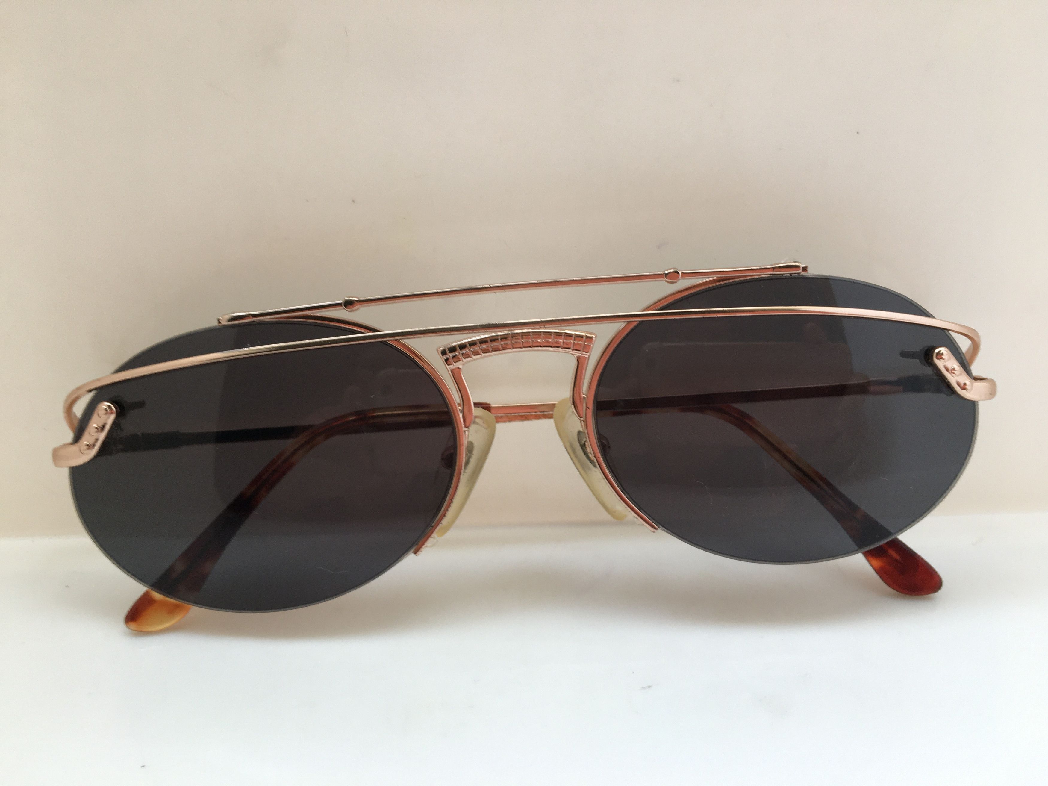 Other MOD SPACE AGE Gold Rimless Oval Sunglasses Frame Size ONE SIZE - 6 Thumbnail