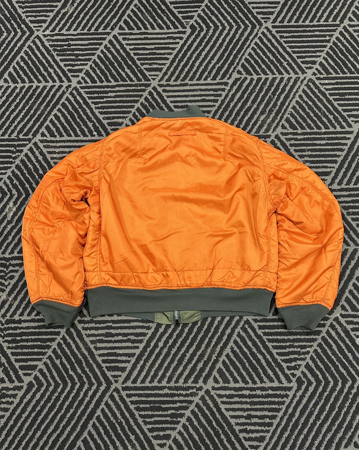 Alpha Industries Vintage ALPHA INDUSTRIES Reversible Bomber Jacket Size US L / EU 52-54 / 3 - 12 Thumbnail
