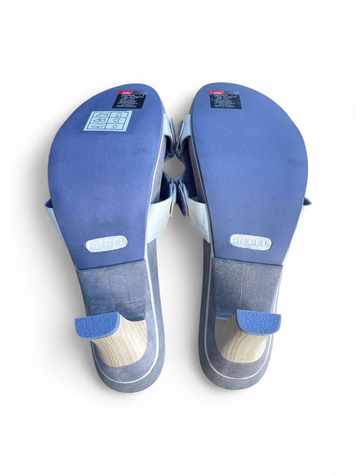 Diesel Diesel “Luna” Leather Mule Sandals – EUR 41 / US 10 – New Size US 10 / IT 40 - 10 Thumbnail