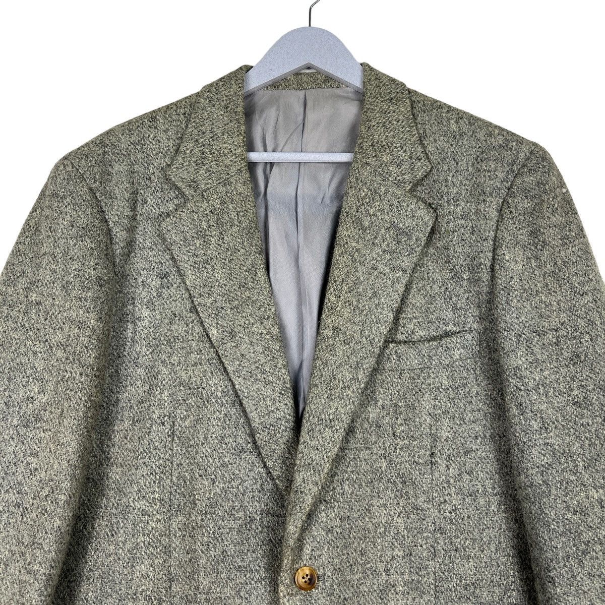 Harris Tweed 🔥 HARRIS TWEED X KENT WOOL COAT JACKET Size US L / EU 52-54 / 3 - 3 Thumbnail