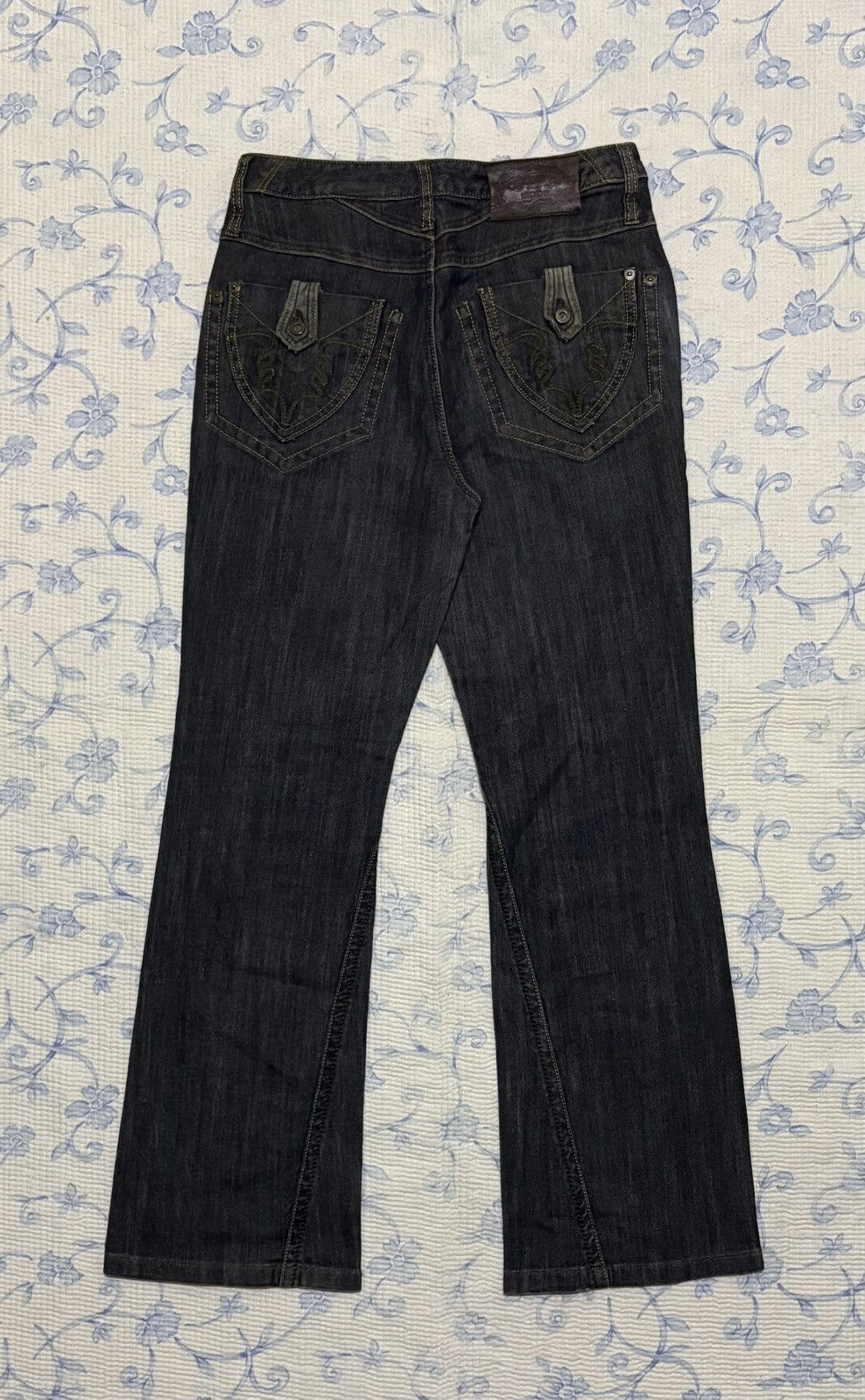 Japanese Brand × Vintage Japanese Comme Ci Comme Ca Streetwear Jeans Flared Denim Size US 28 / EU 44 - 10 Thumbnail
