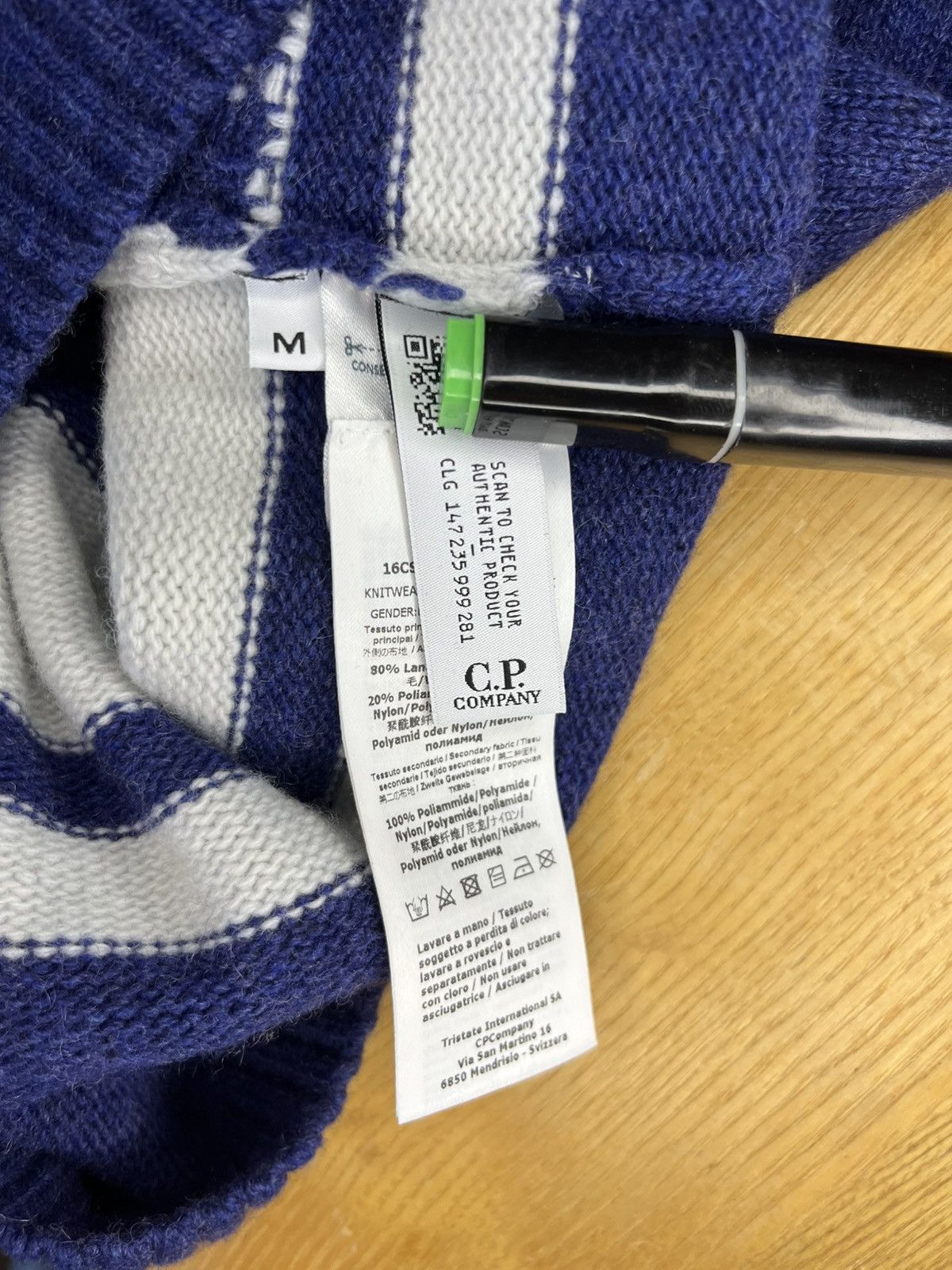 C.P. Company × Palace Palace / C.P. Company - Funnel Neck Knit Size US M / EU 48-50 / 2 - 4 Thumbnail