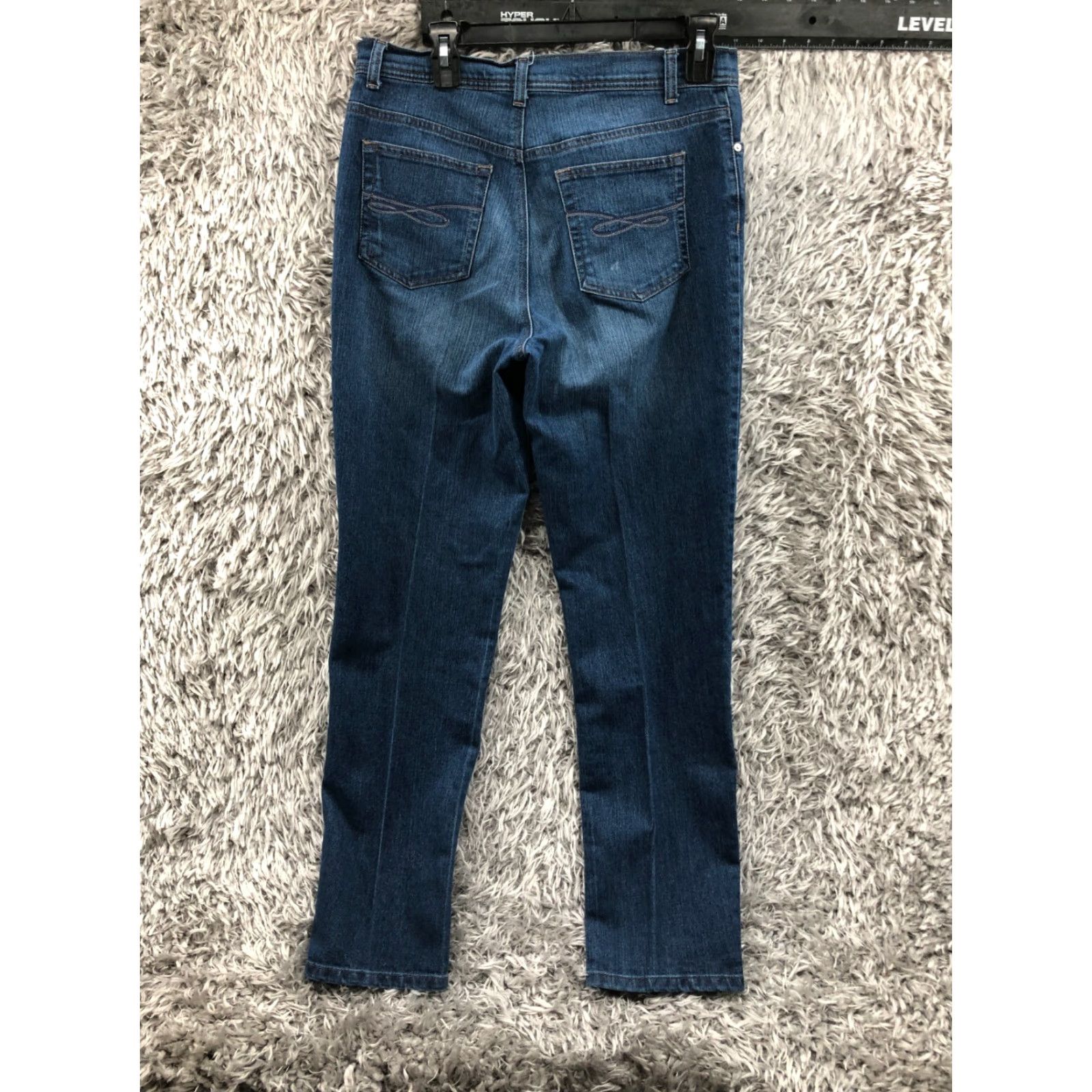 Vintage Style & Co Slim Leg Jeans Size 10 Womens Medium Wash Blue Jeans Slim Straight 5-Pocket Den​im - Style&Co. Size 32" / US 10 / IT 46 - 5 Thumbnail