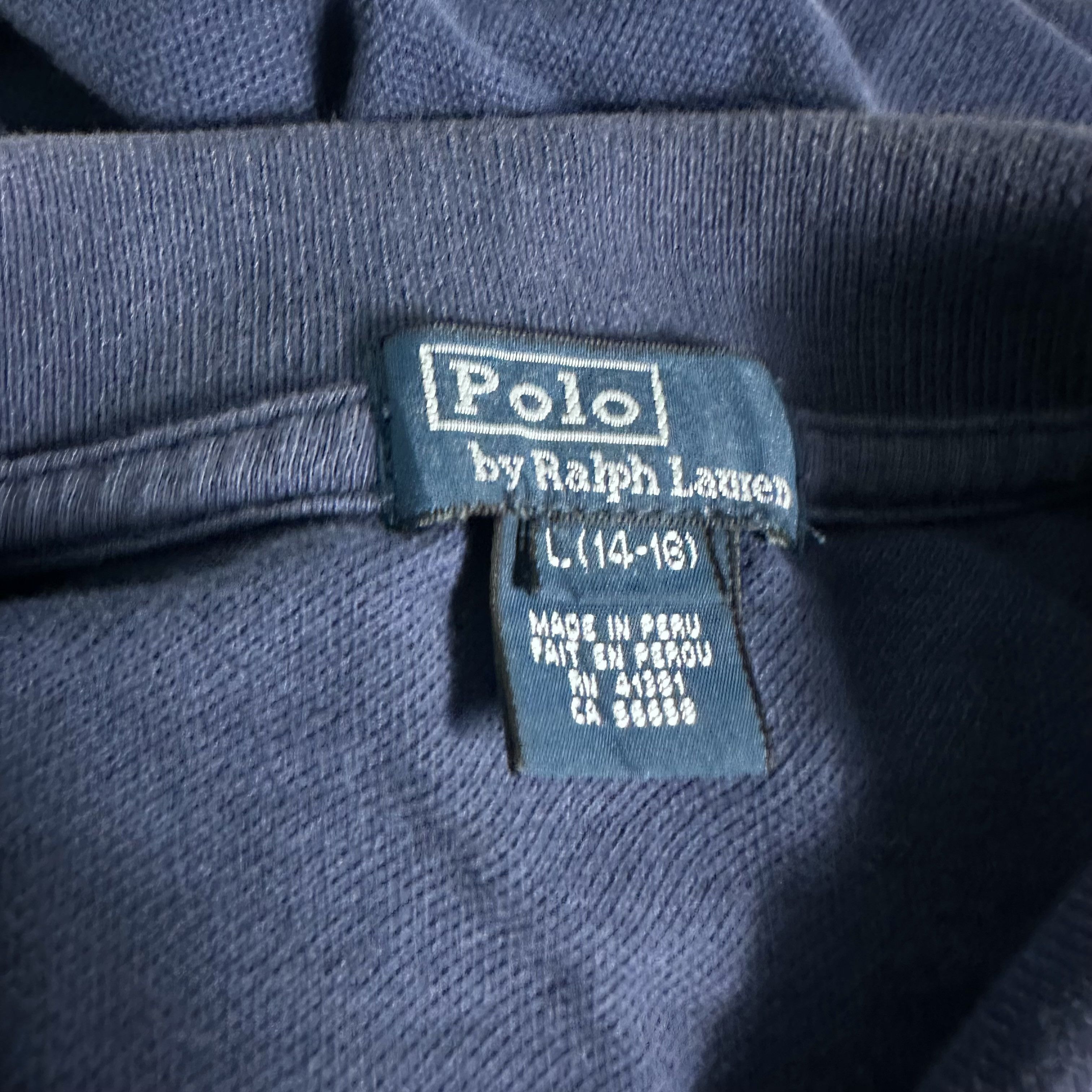 Polo Ralph Lauren 🔥RARE🔥Vintage Polo Ralph Lauren USA #3 Chief Keef Boy Polo Size US L / EU 52-54 / 3 - 4 Thumbnail