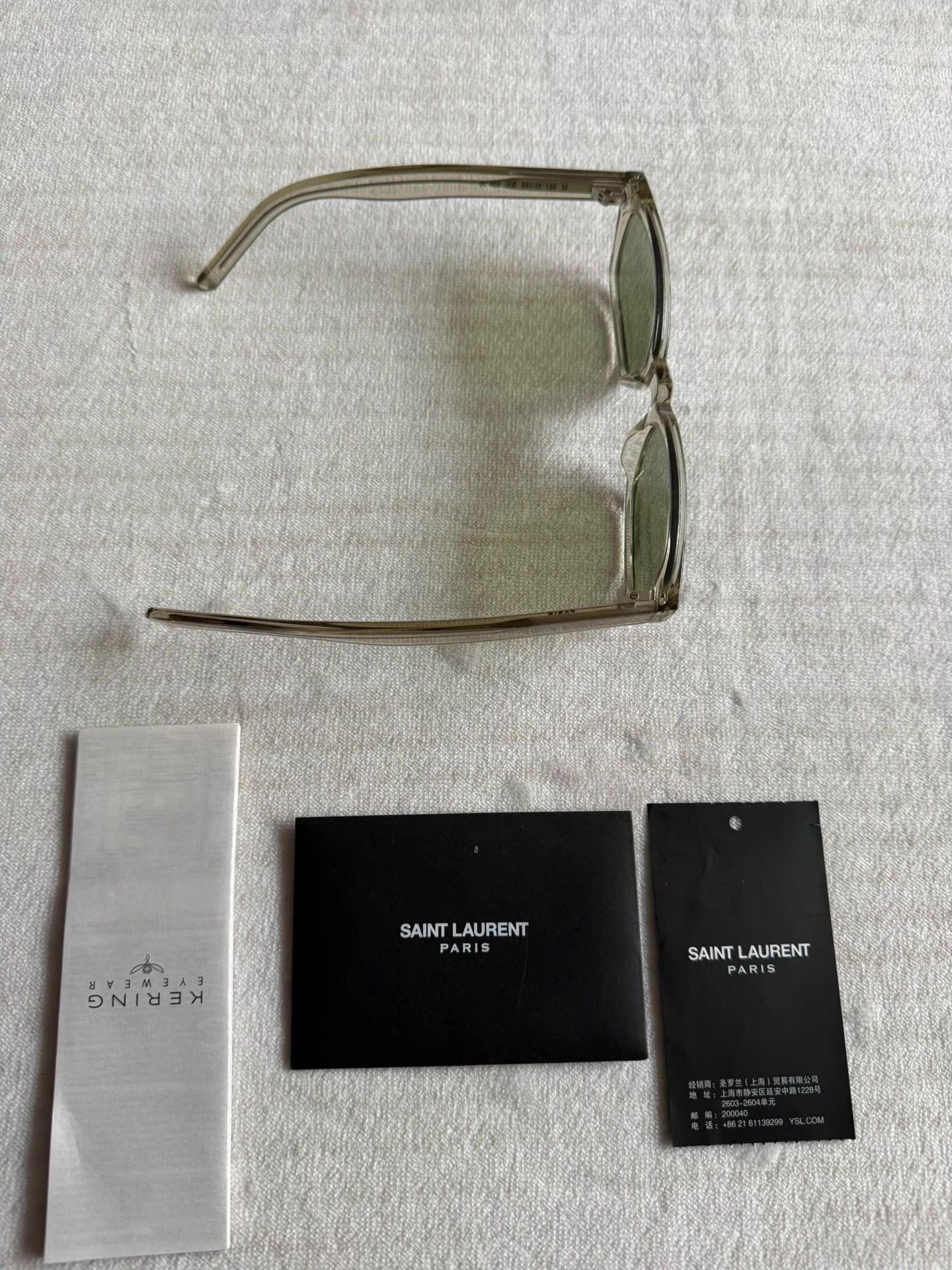 Saint Laurent Paris Saint Laurent Unisex Summer Sunglasses Ｑ23 Size ONE SIZE - 8 Thumbnail