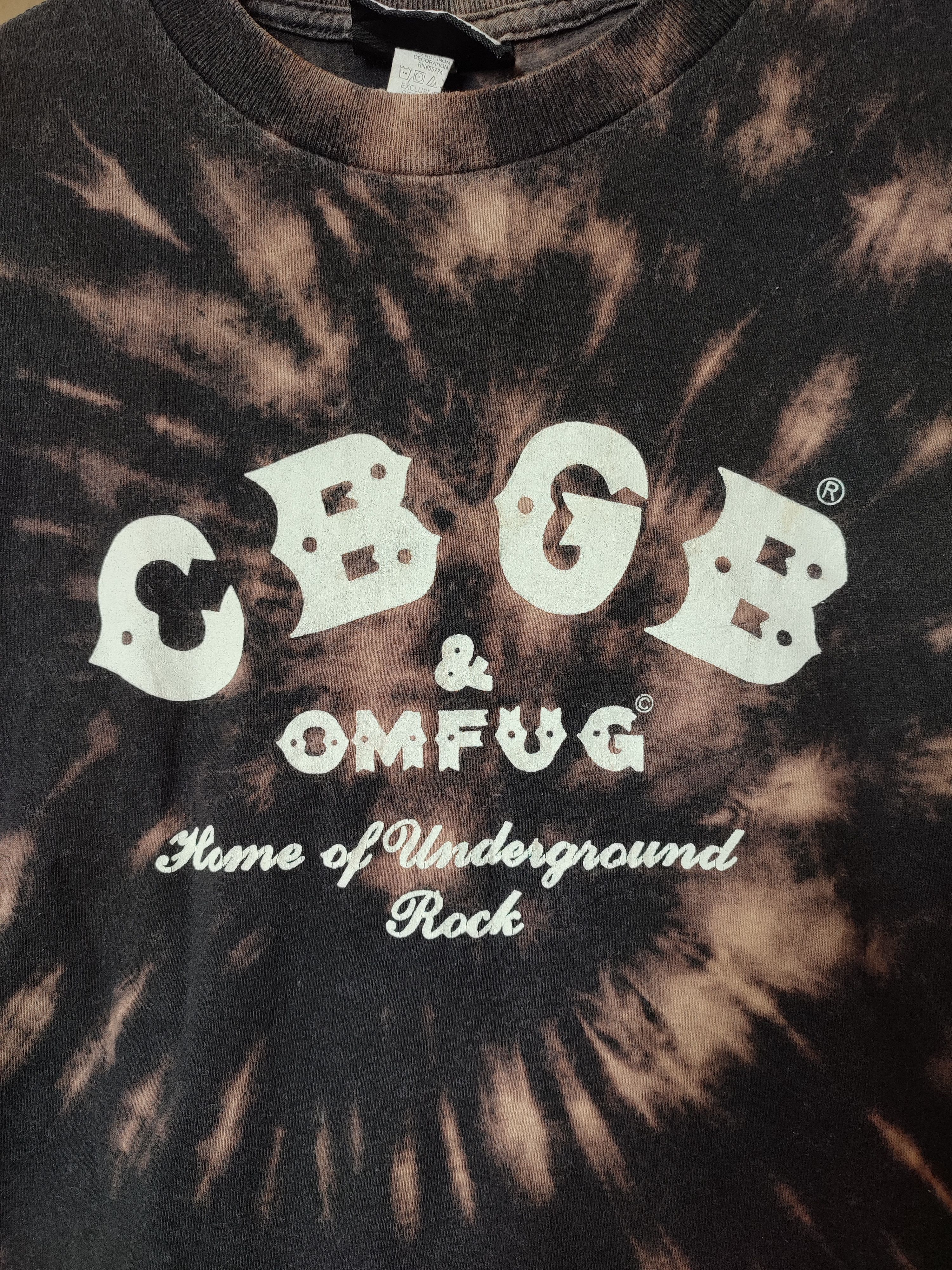 Band Tees × Vintage CBGB & OMFUG Vintage TEE Size US M / EU 48-50 / 2 - 6 Thumbnail