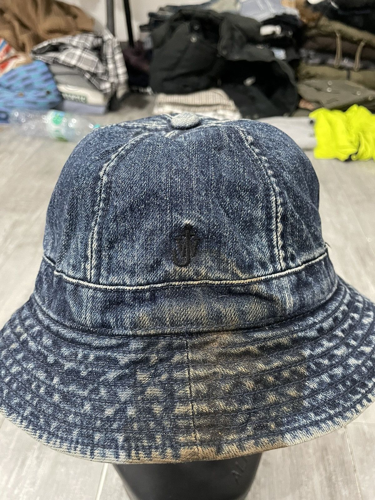 JW Anderson × Vintage J.W Anderson denim bucket hat kapital style Size ONE SIZE - 2 Thumbnail