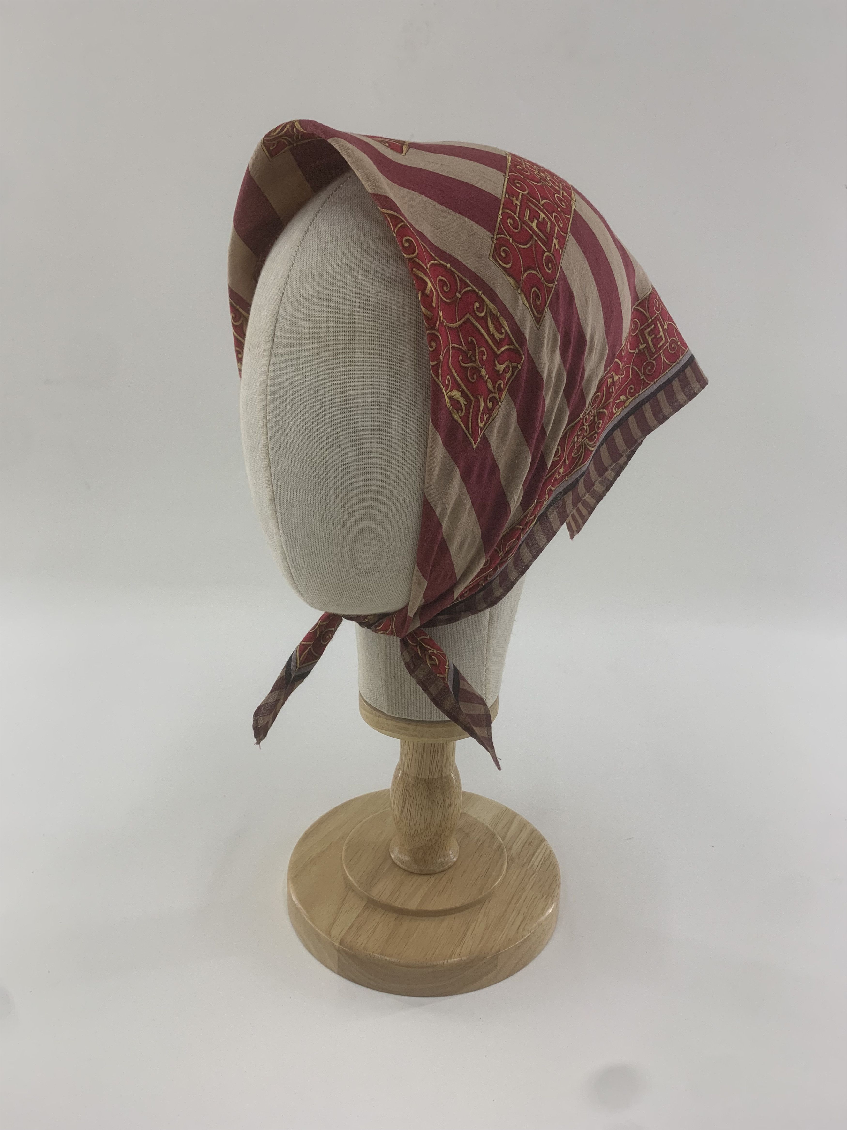 Vintage Fendi Handkerchief Bandana Neckerchief Square TB3488 Size ONE SIZE - 1 Thumbnail