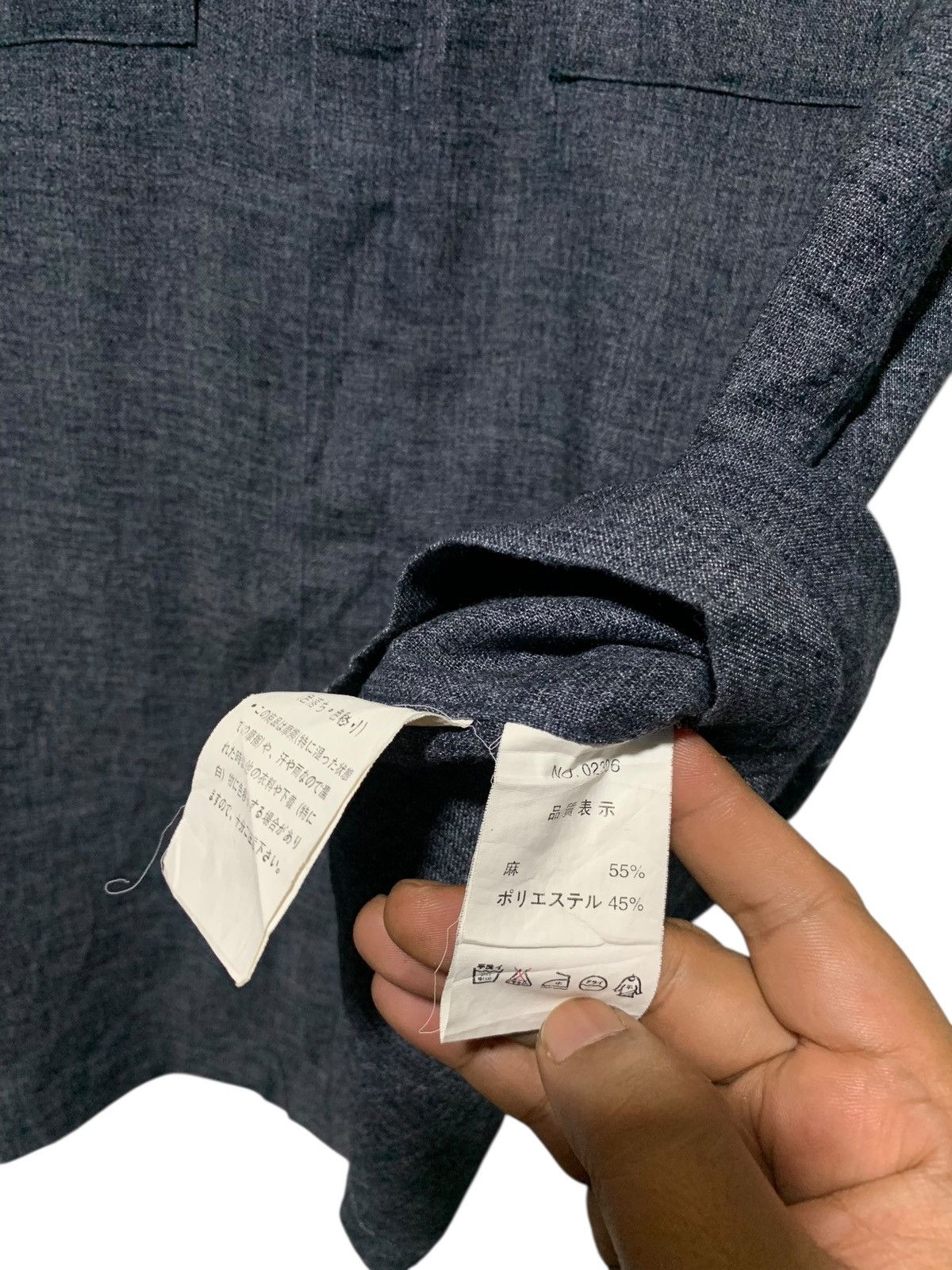 Yohji Yamamoto Yohji y’saccs sacsny double pocket zipper shirt Size US L / EU 52-54 / 3 - 12 Thumbnail