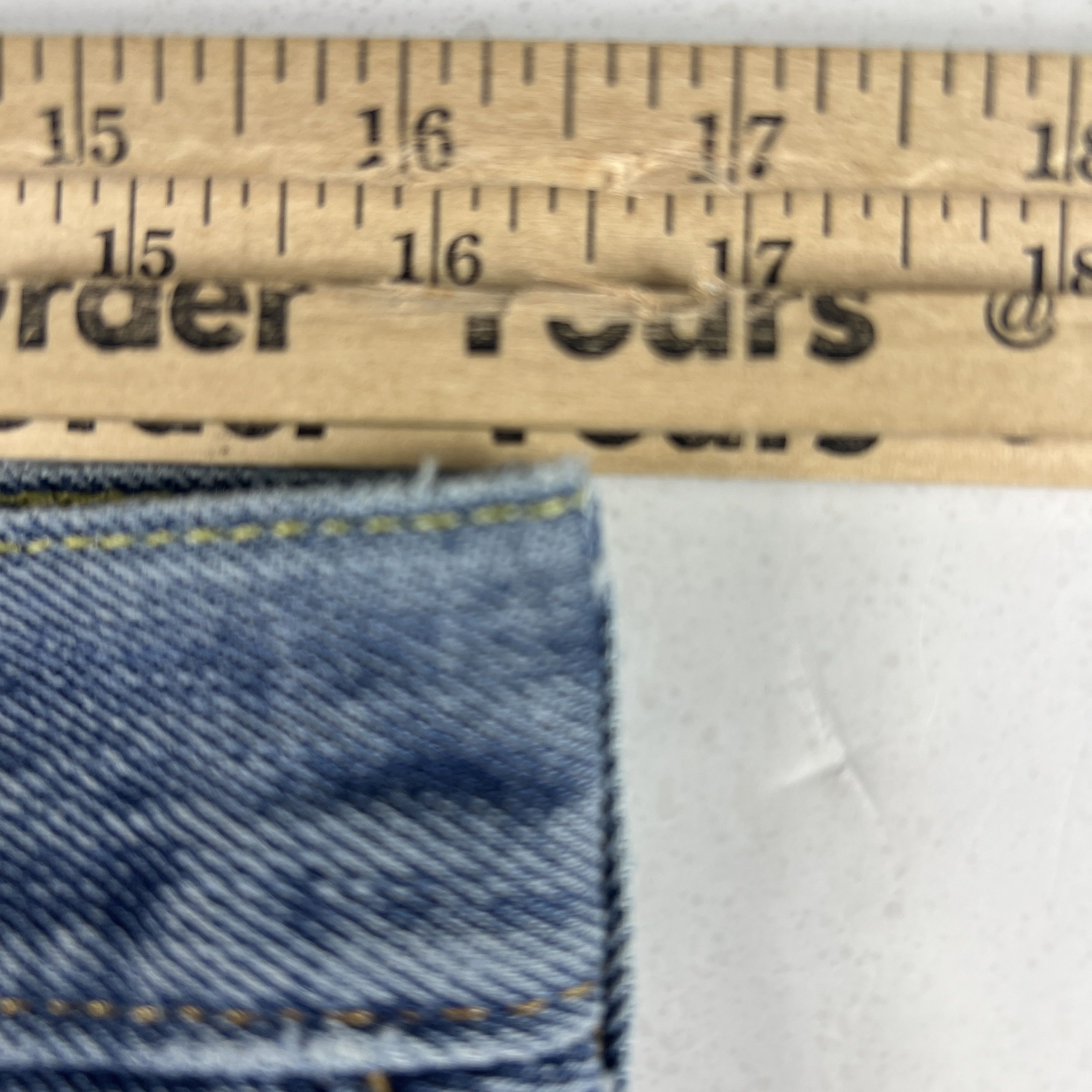 Levi's Levi's Jean Shorts 505 Faded Cut Off Cotton Denim Jorts Size US 33 - 19 Thumbnail