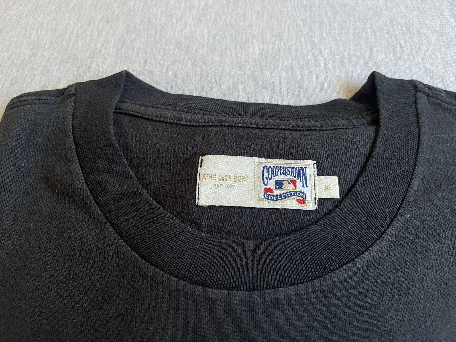 Aime Leon Dore Aime Leon Dore New York Mets Logo Tee Black Size XL Size US XL / EU 56 / 4 - 4 Thumbnail