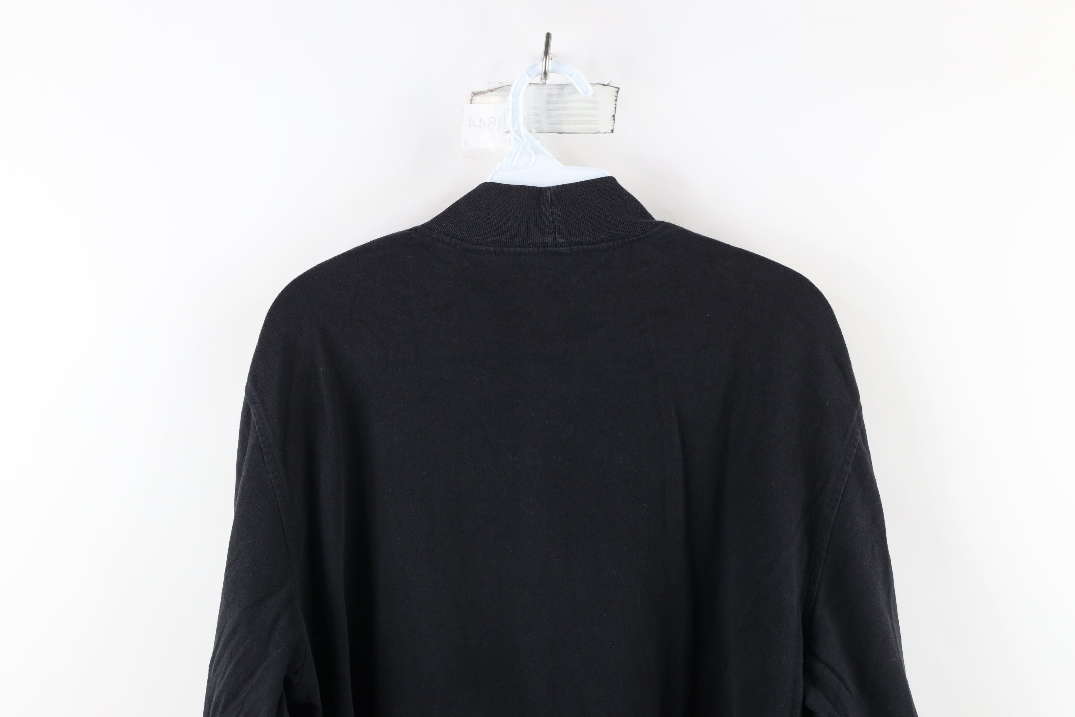 Brooks Brothers × Vintage Vintage 90s Brooks Brothers Mock Neck Long Sleeve T-Shirt Size US L / EU 52-54 / 3 - 6 Thumbnail