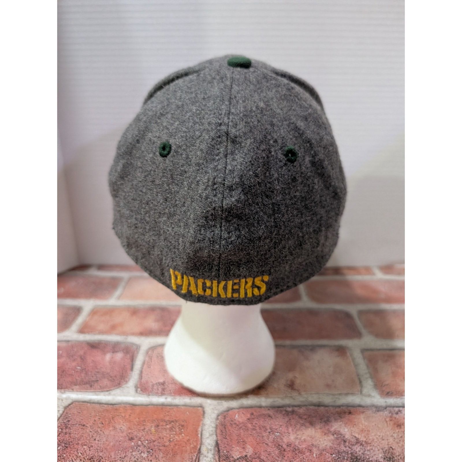 New Era New Era Green Bay Packers Gray Fitted Hat Cap Small Medium Size ONE SIZE - 3 Thumbnail