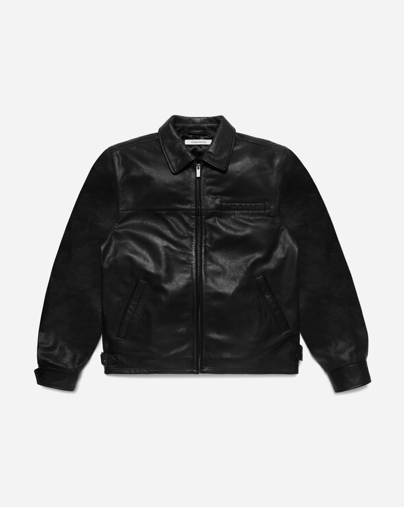 NO MAINTENANCE LEATHER MECHANIC JACKET