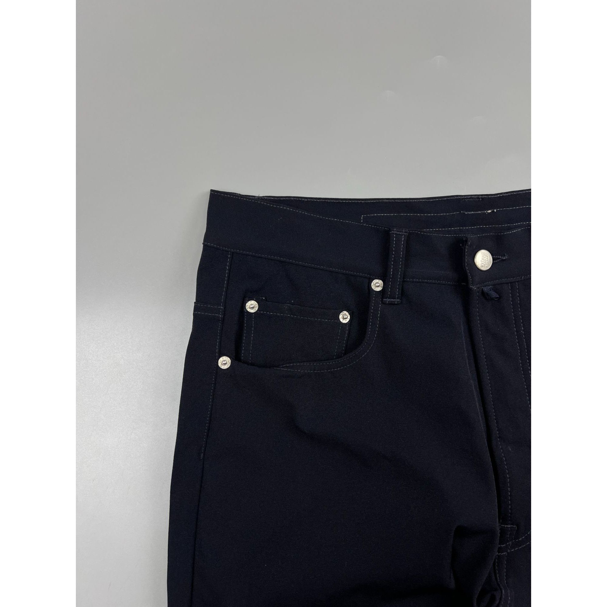 Marithe + Francois Girbaud Marithe Francois Girbaud Straight Nylon Pants (Y1001) Size US 34 / EU 50 - 4 Thumbnail