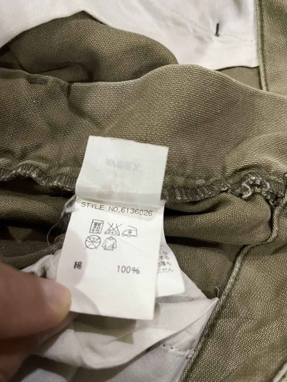 Avirex Avirex Green Faded Cargo Pants Military Fit Size US 34 / EU 50 - 8 Thumbnail