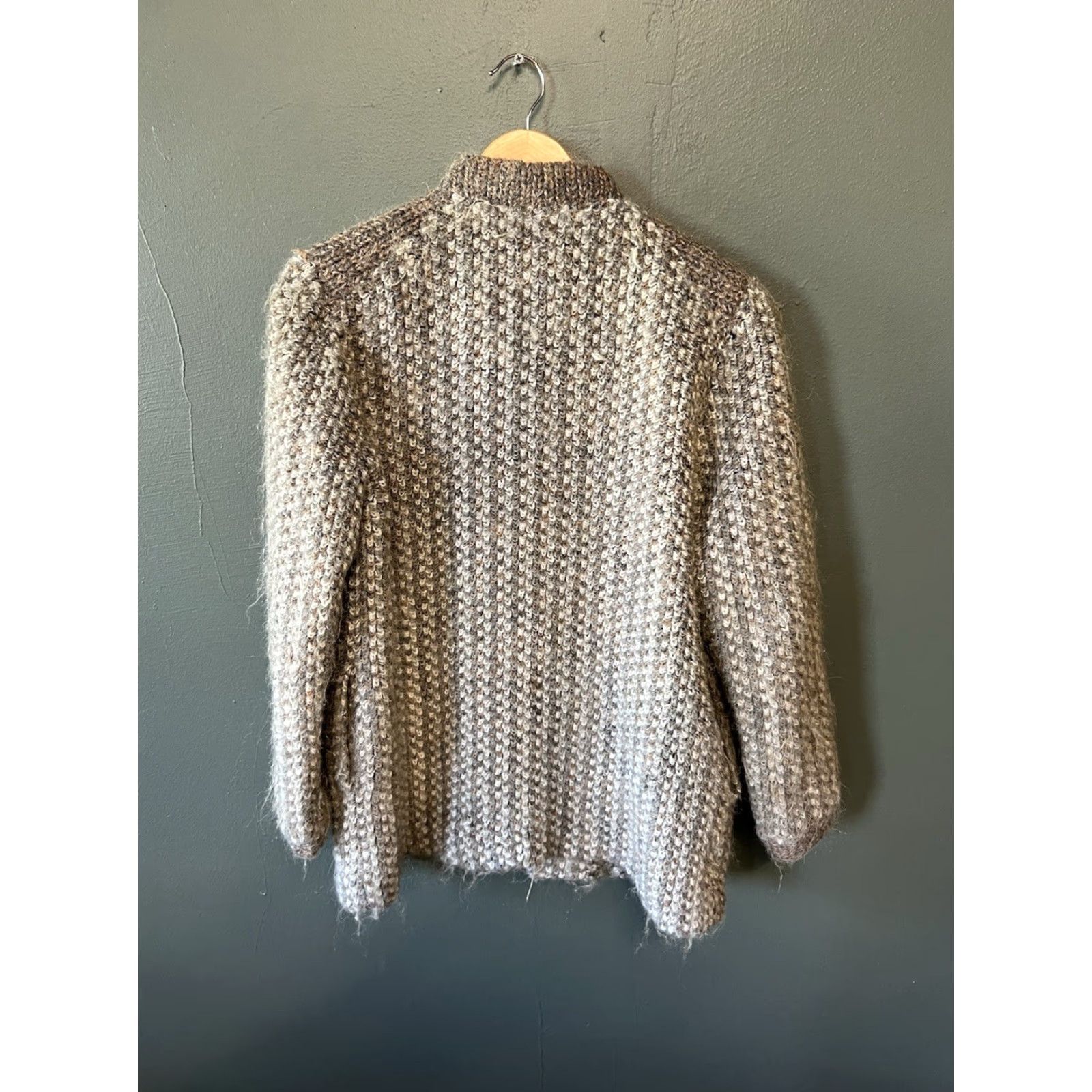 Vintage VINTAGE MJ Seattle Womens Brown Knit Full Zip Nylon Jacket Small Size S / US 4 / IT 40 - 2 Thumbnail