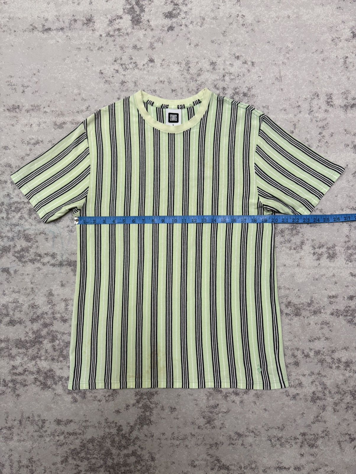 Swagger SWAGGER STRIPE MADE IN JAPAN TSHIRT Size US M / EU 48-50 / 2 - 12 Thumbnail