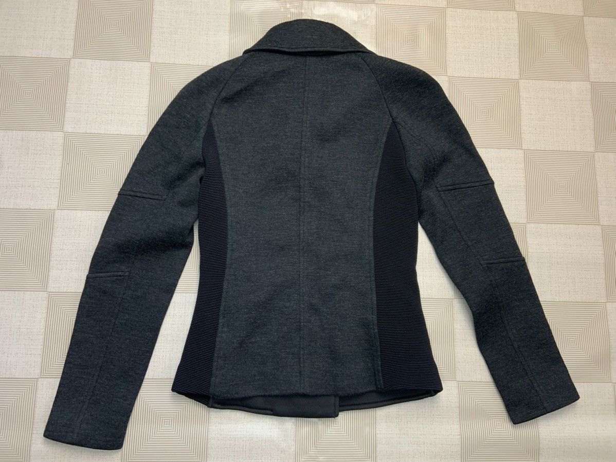 Pinko Pinko Women Gray Wool Full Zip Biker Jacket US 4 EU36 UK8 Size S / US 4 / IT 40 - 6 Thumbnail