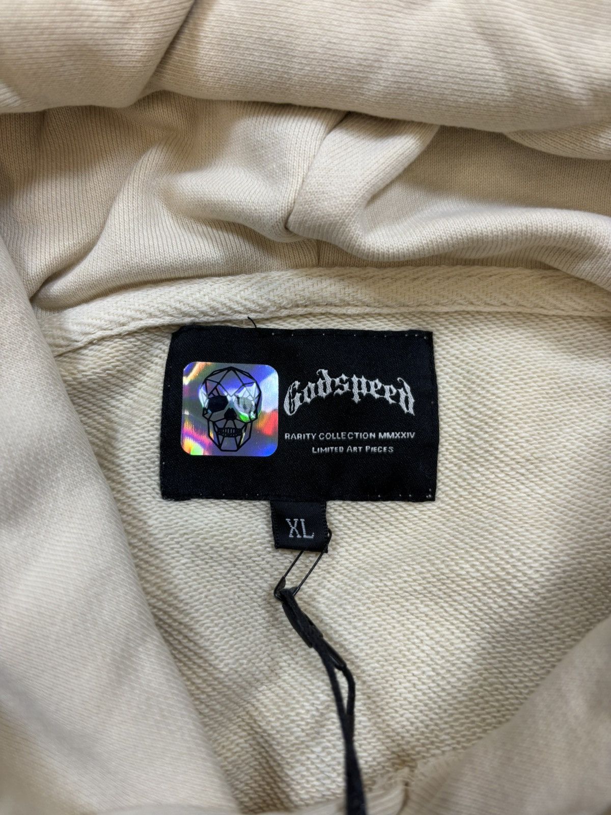 Godspeed Godspeed F.T.D. Hoodie, Bone Size US XL / EU 56 / 4 - 6 Thumbnail