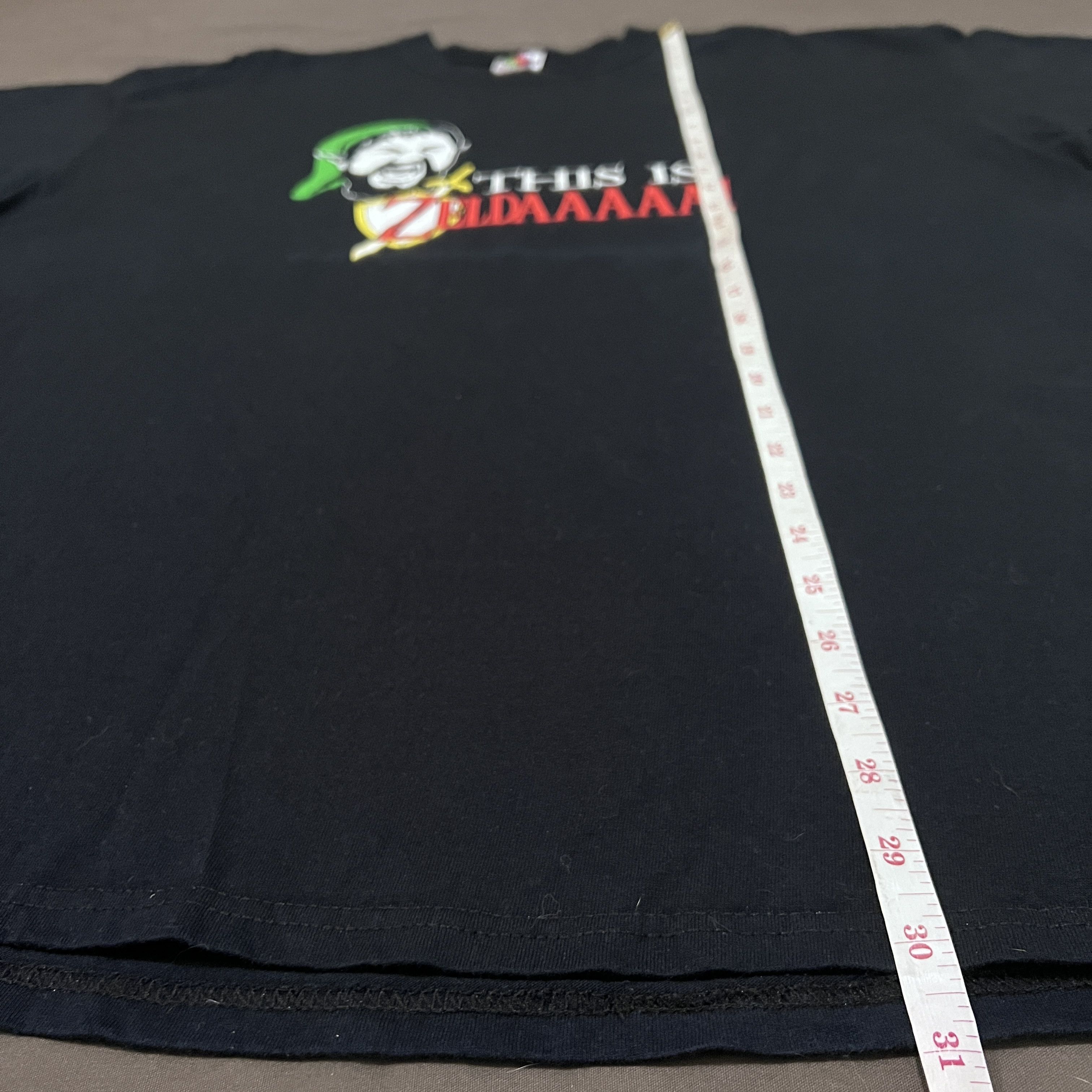 Nintendo × Vintage Vintage Y2K This is ZELDAAAAA! Parody Tee 2XL 300 Film Size US XXL / EU 58 / 5 - 8 Thumbnail