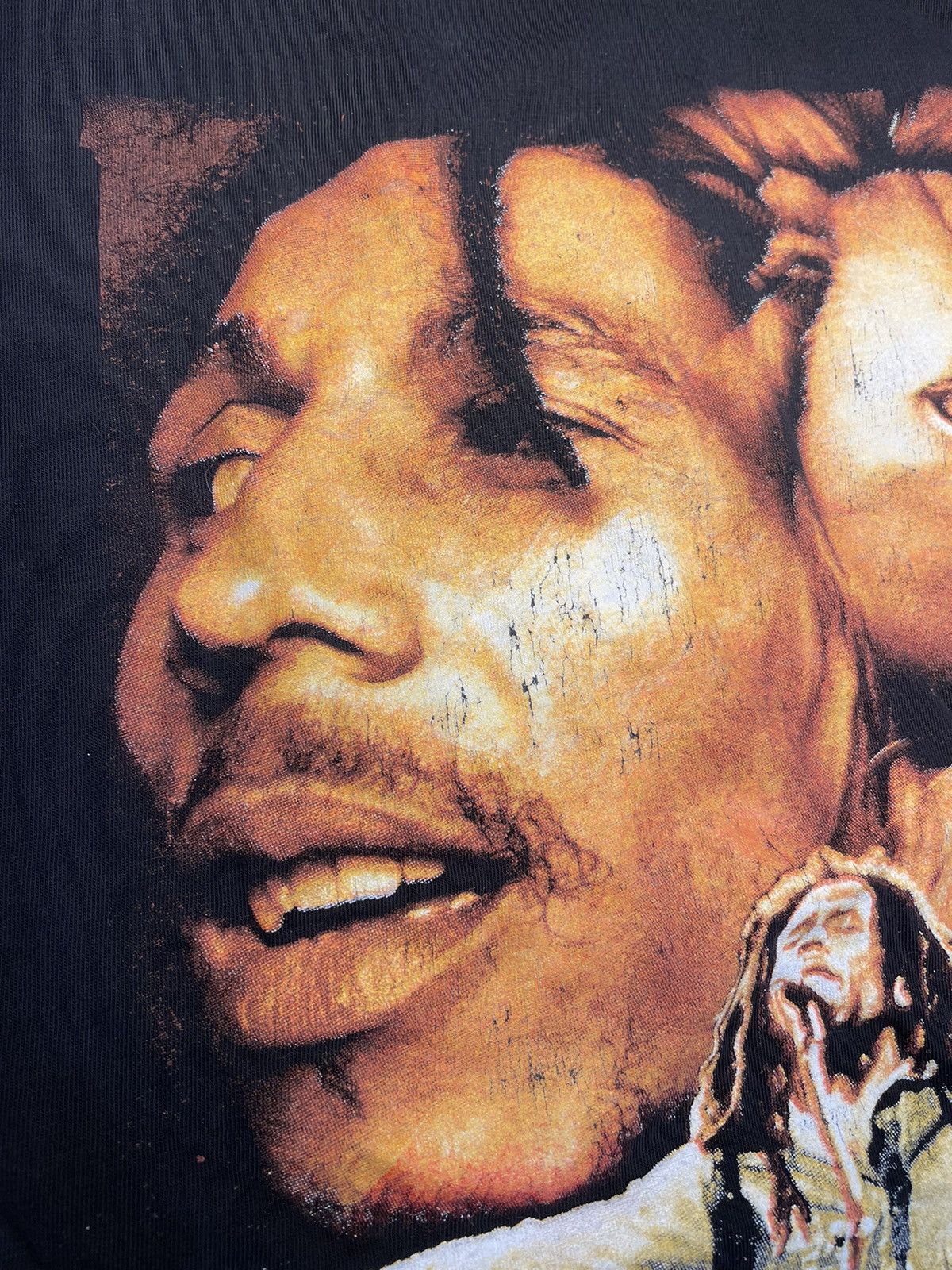 Vintage Vintage bob marley catch a fire double print original 2xl Size US XXL / EU 58 / 5 - 3 Thumbnail
