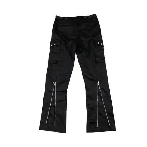 Other zipper rivet flared yuppie punk remake cargo pants Size US 30 / EU 46 - 1 Thumbnail