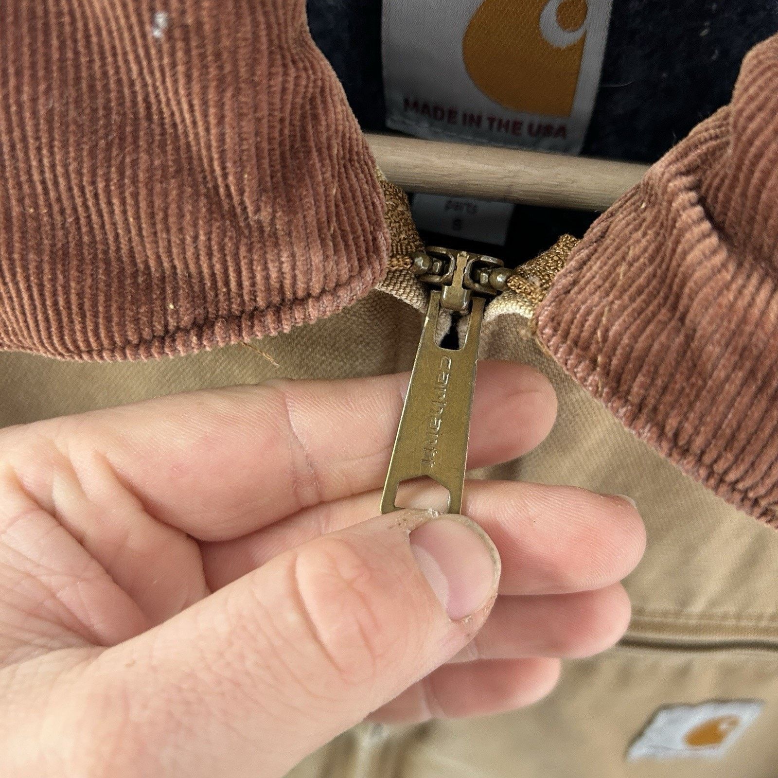 Carhartt Vintage Carhartt Blanket-Lined Detroit Jacket “Brown” J01 Size US S / EU 44-46 / 1 - 13 Thumbnail