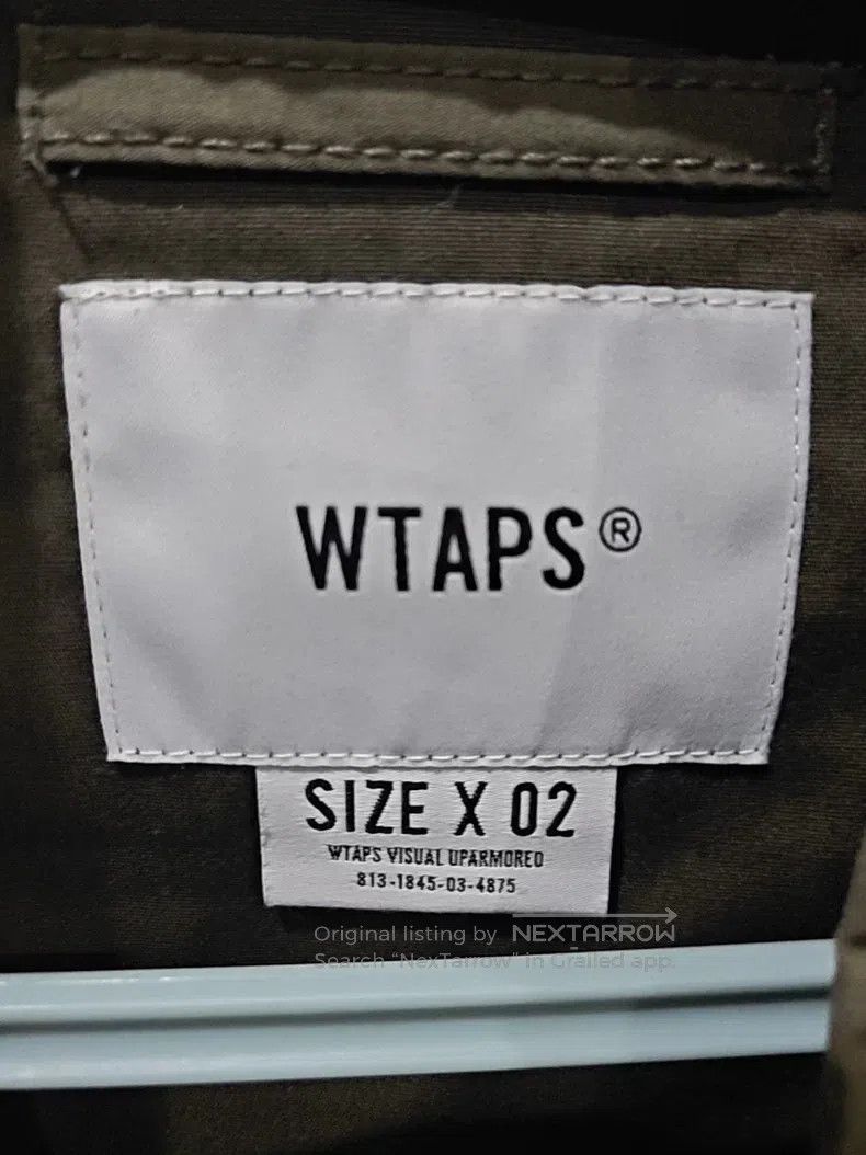 Wtaps Wtaps Eight-Pocket Jacket, Green Coat Size US M / EU 48-50 / 2 - 2 Thumbnail