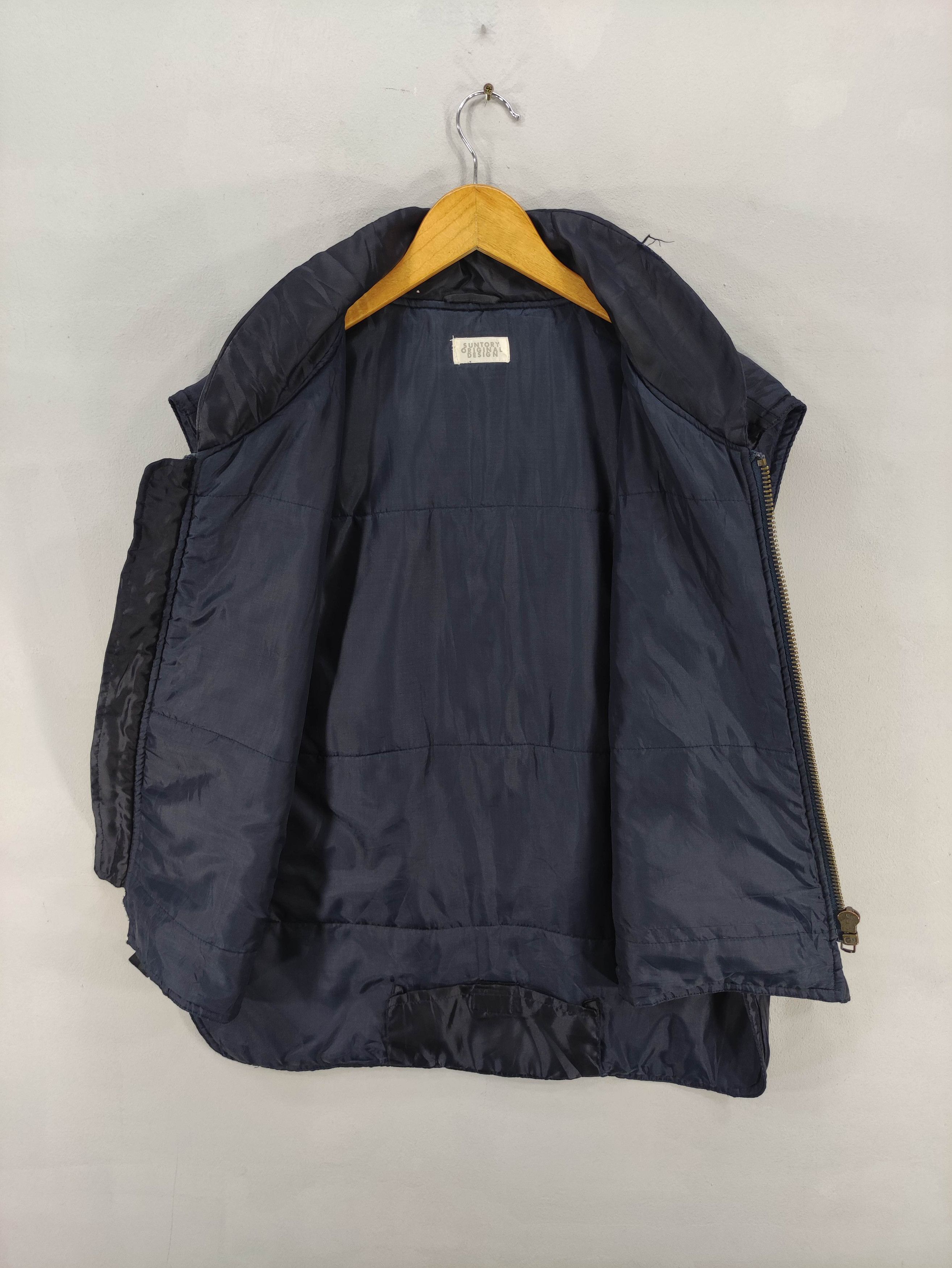 Japanese Brand Vintage Suntory Coffee Boss Tactical poket Vest Zipper Size US L / EU 52-54 / 3 - 8 Thumbnail