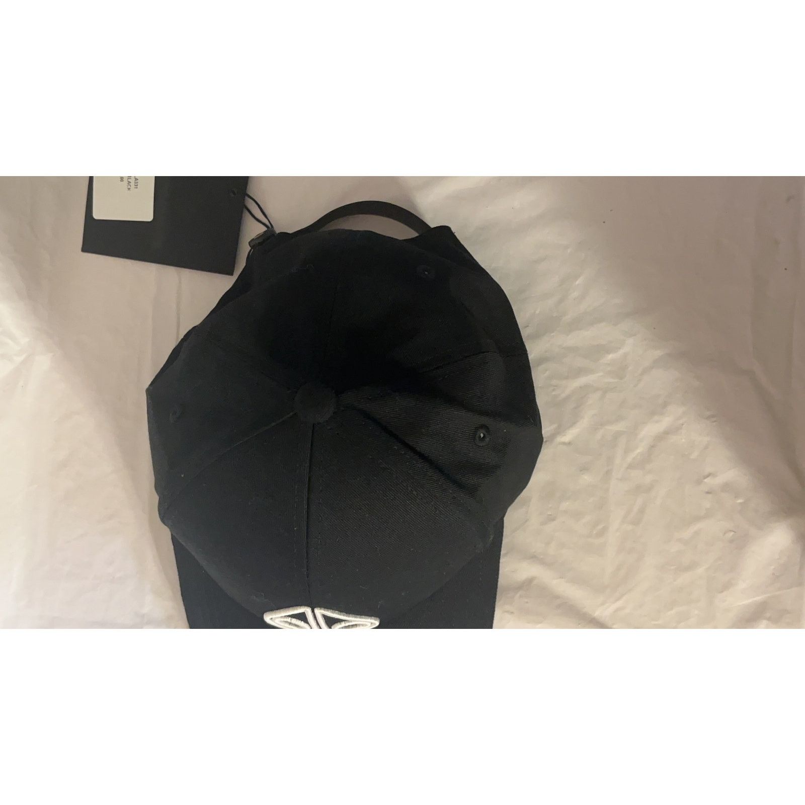 Moose Knuckles Moose Knuckles Hollow Logo Cap BLACK / 100% Cotton - OS NWT Size ONE SIZE - 13 Thumbnail