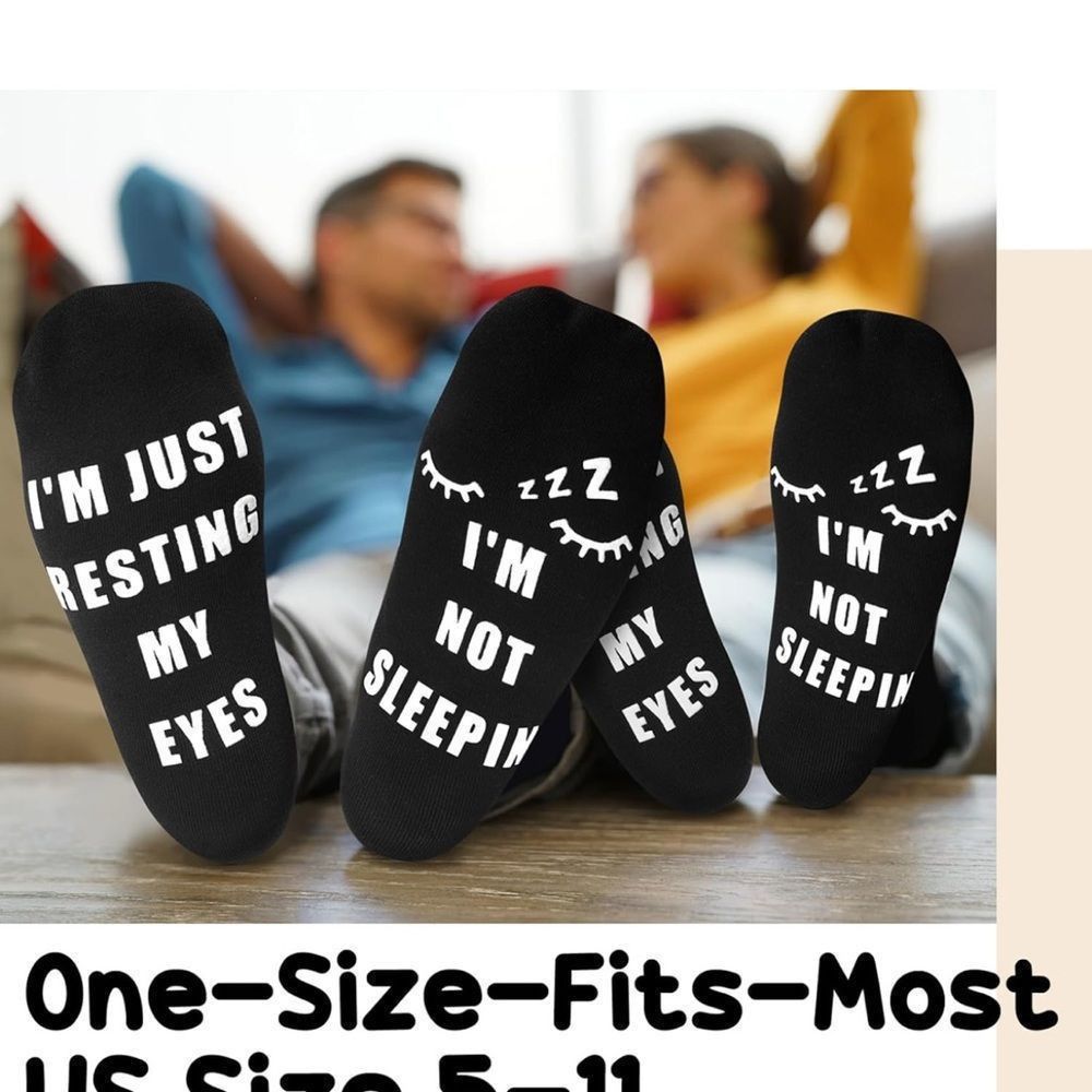 Other NWT Funny socks, two pairs. One size fits all each individual box. Size ONE SIZE - 4 Thumbnail