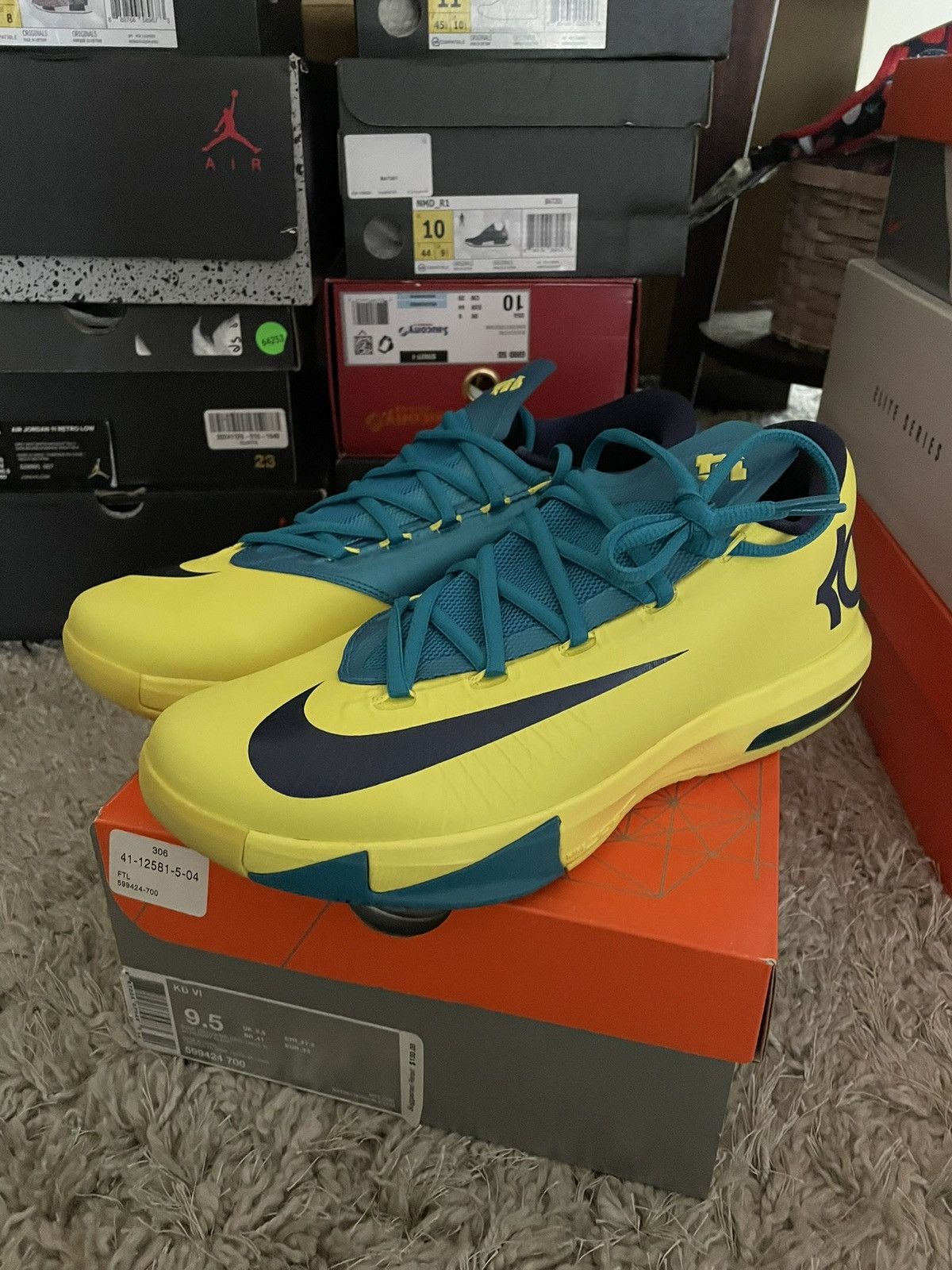Nike Nike KD 6 Seat Pleasant sz 9.5 Size US 9.5 / EU 42-43 - 1 Thumbnail