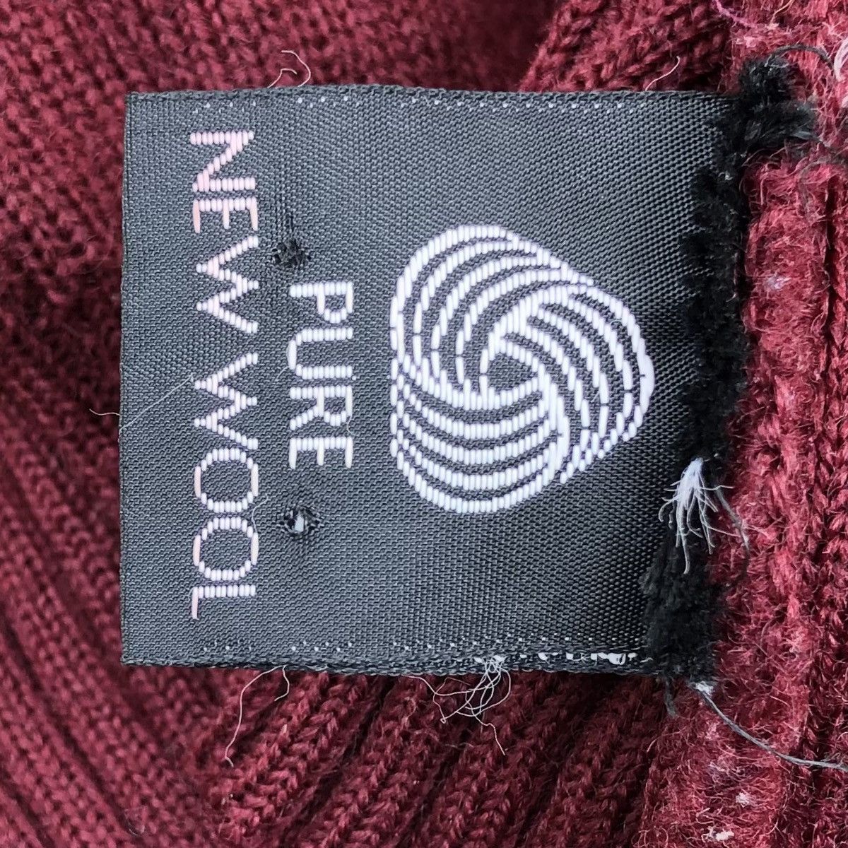 Burberry VTG Burberrys 100% Pure Wool With Burgundy Inserts Leather Size US M / EU 48-50 / 2 - 17 Thumbnail