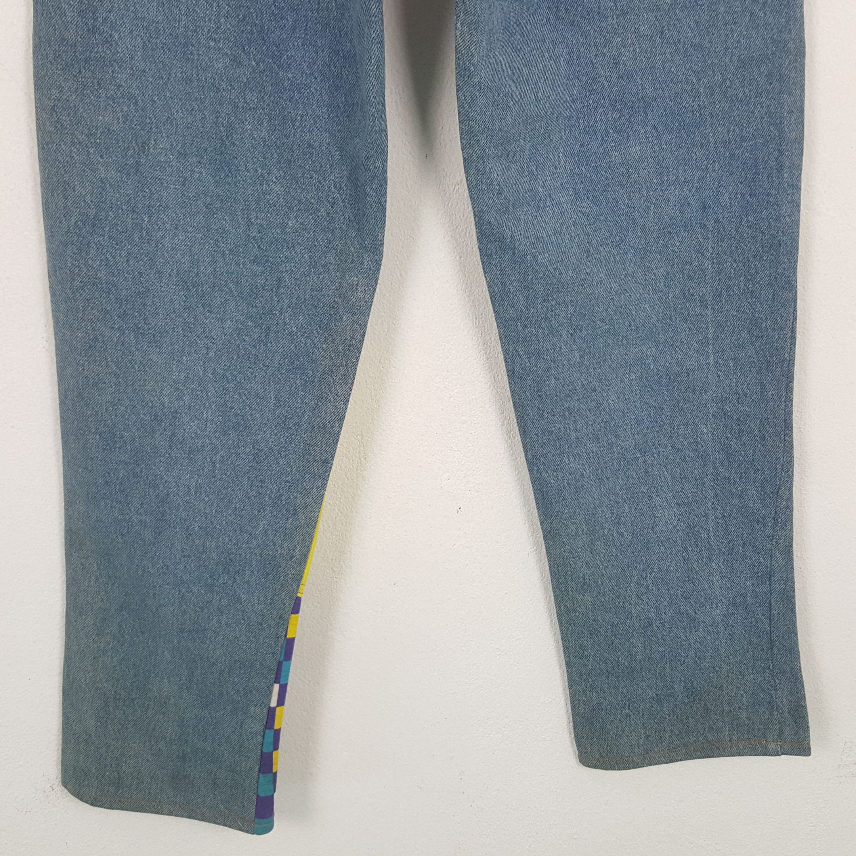 Other Vintage H Landers Patchwork Denim Jeans Size US 28 / EU 44 - 6 Thumbnail