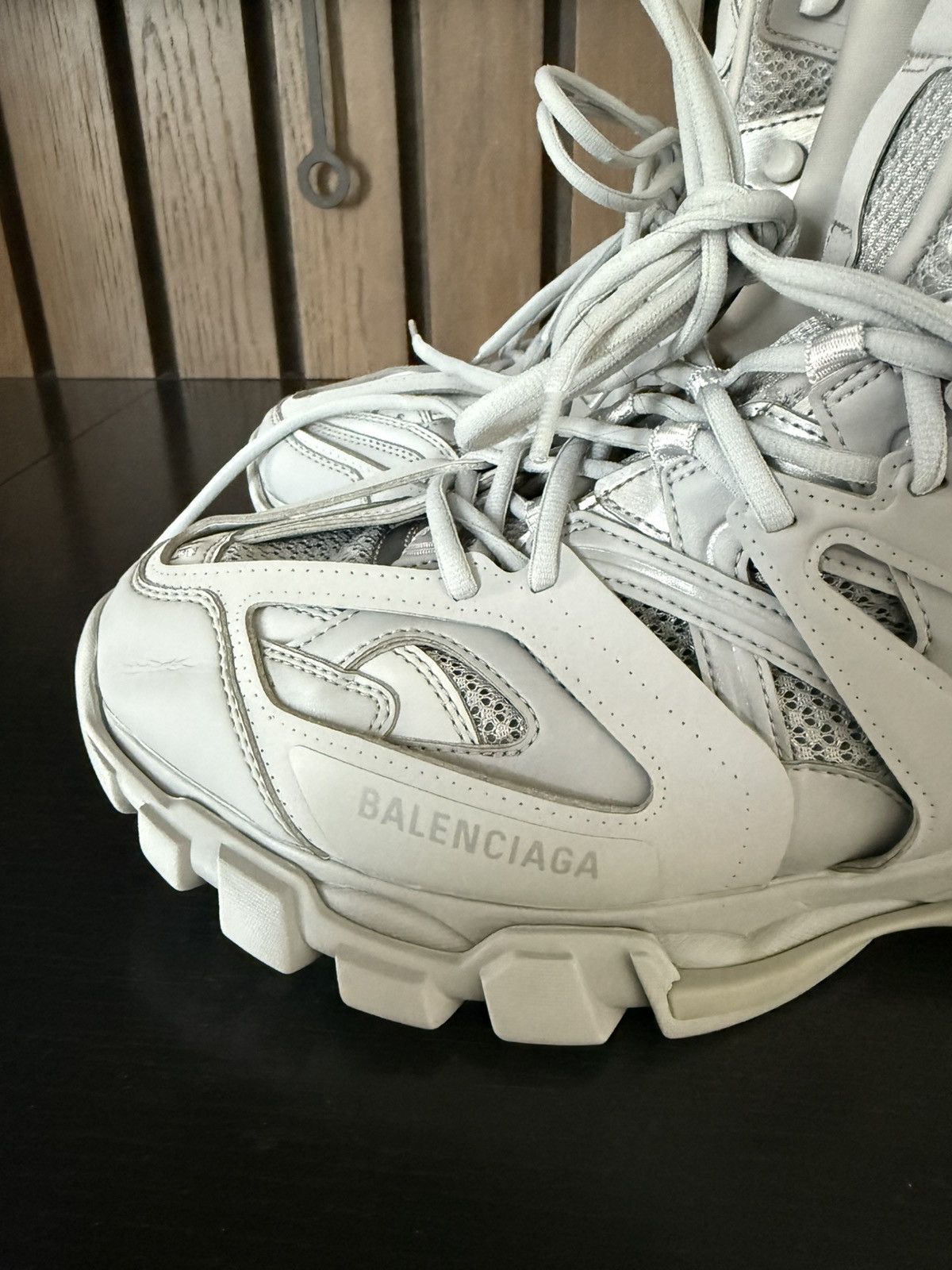 Balenciaga Balenciaga Track.2 Sneakers – Grey Size US 11 / EU 44 - 14 Thumbnail