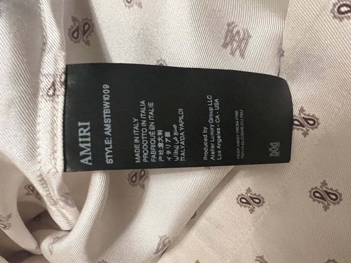 Amiri Silk Amiri button up Size US M / EU 48-50 / 2 - 4 Thumbnail