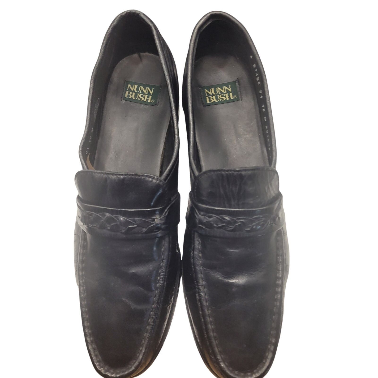 Nunn Bush Nunn Bush Womens Loafers Black Leather 1" Heel Sz 10 Size US 10 / IT 40 - 5 Thumbnail