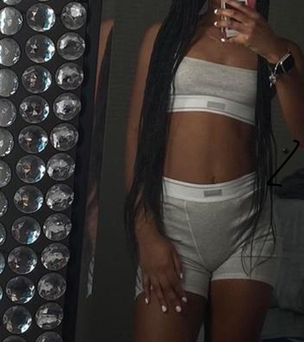 SKIMS Skims ribbed bralette + boxer set (can be sold separately) Size XS / US 0-2 / IT 36-38 - 2 Thumbnail