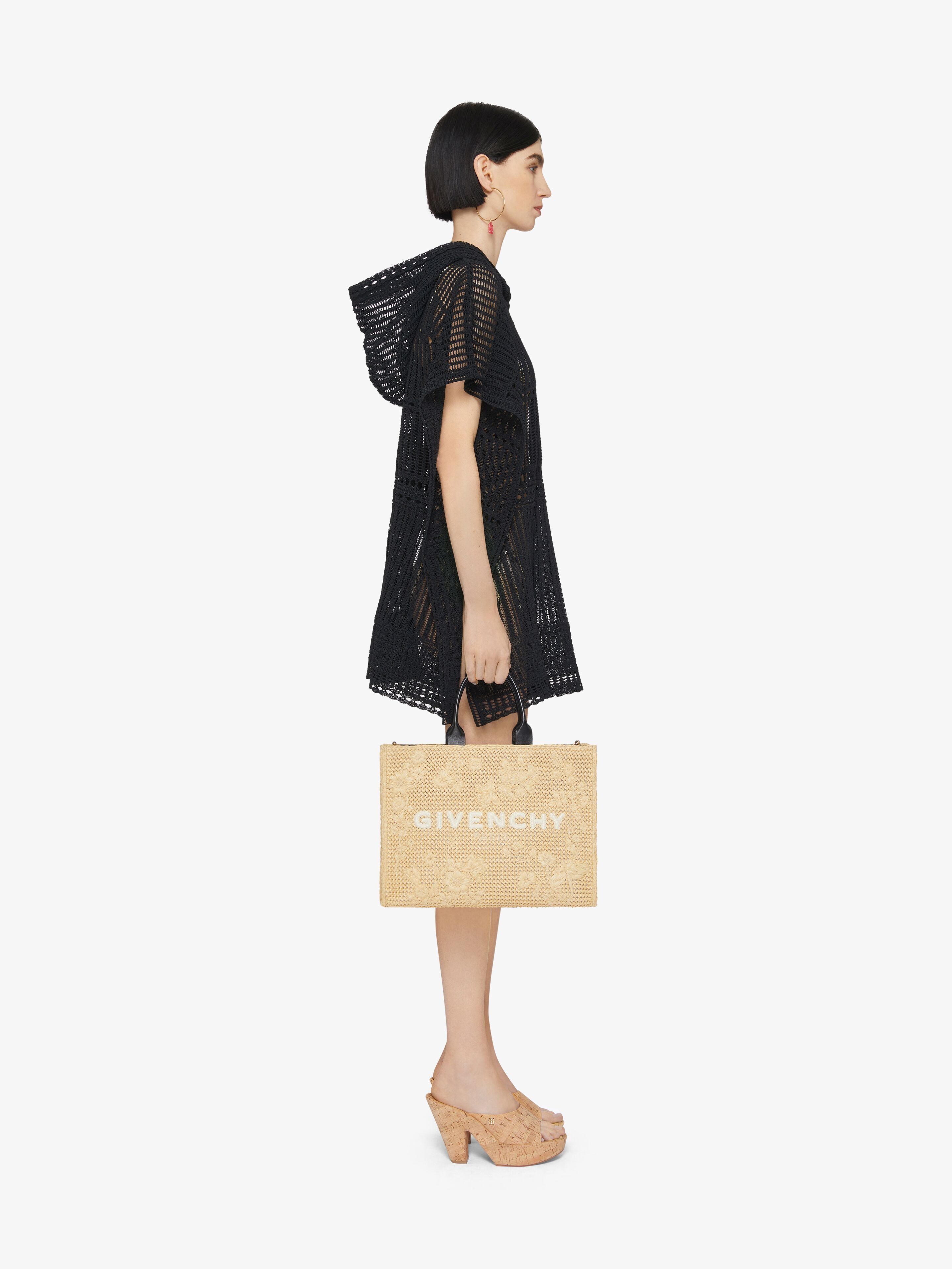 Givenchy o1w1db10825 Hooded Poncho in Black Size XS / US 0-2 / IT 36-38 - 3 Thumbnail