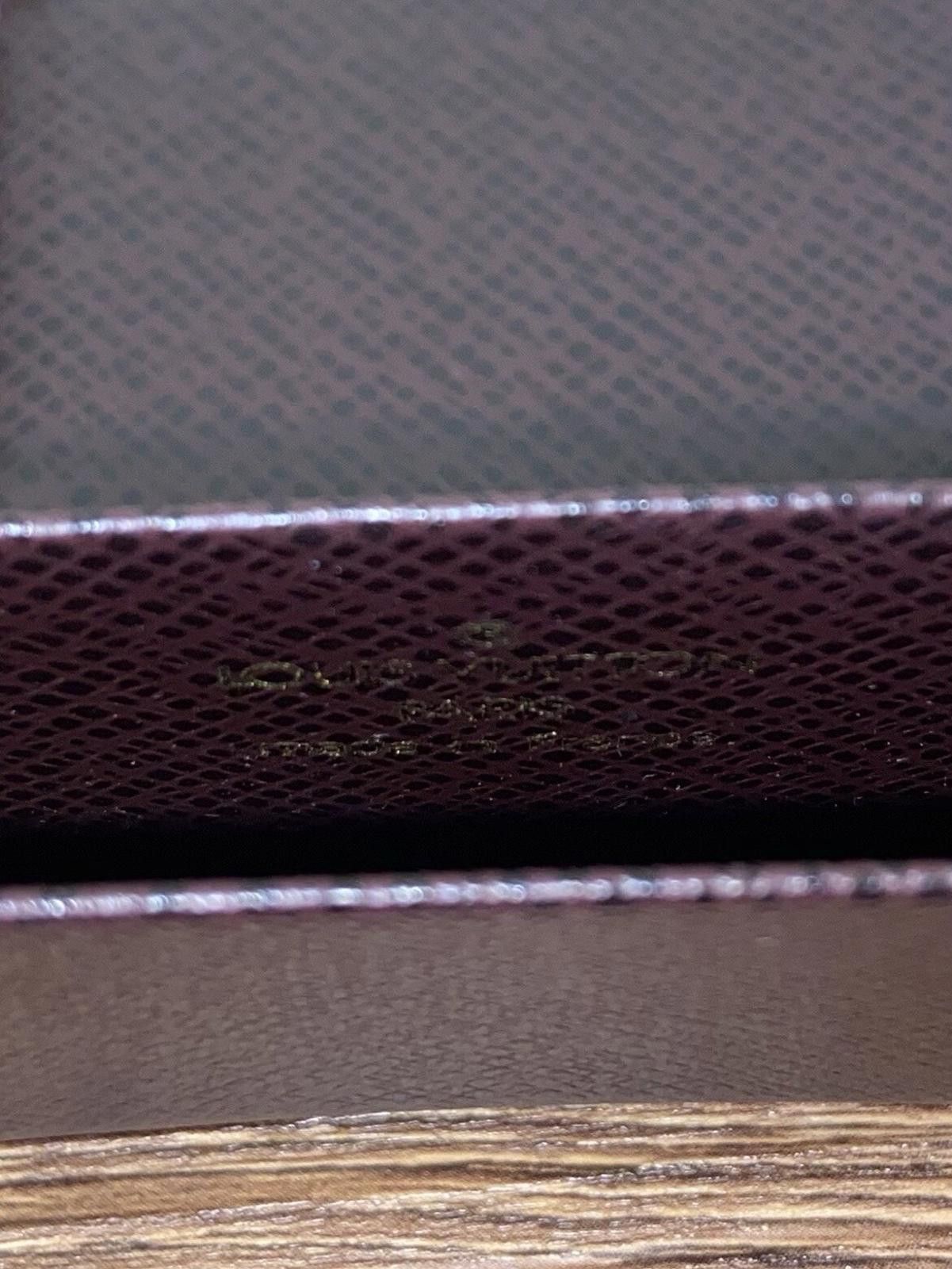 Louis Vuitton Louis Vuitton Taiga brown cigarette cigarillo case with box Size ONE SIZE - 6 Thumbnail