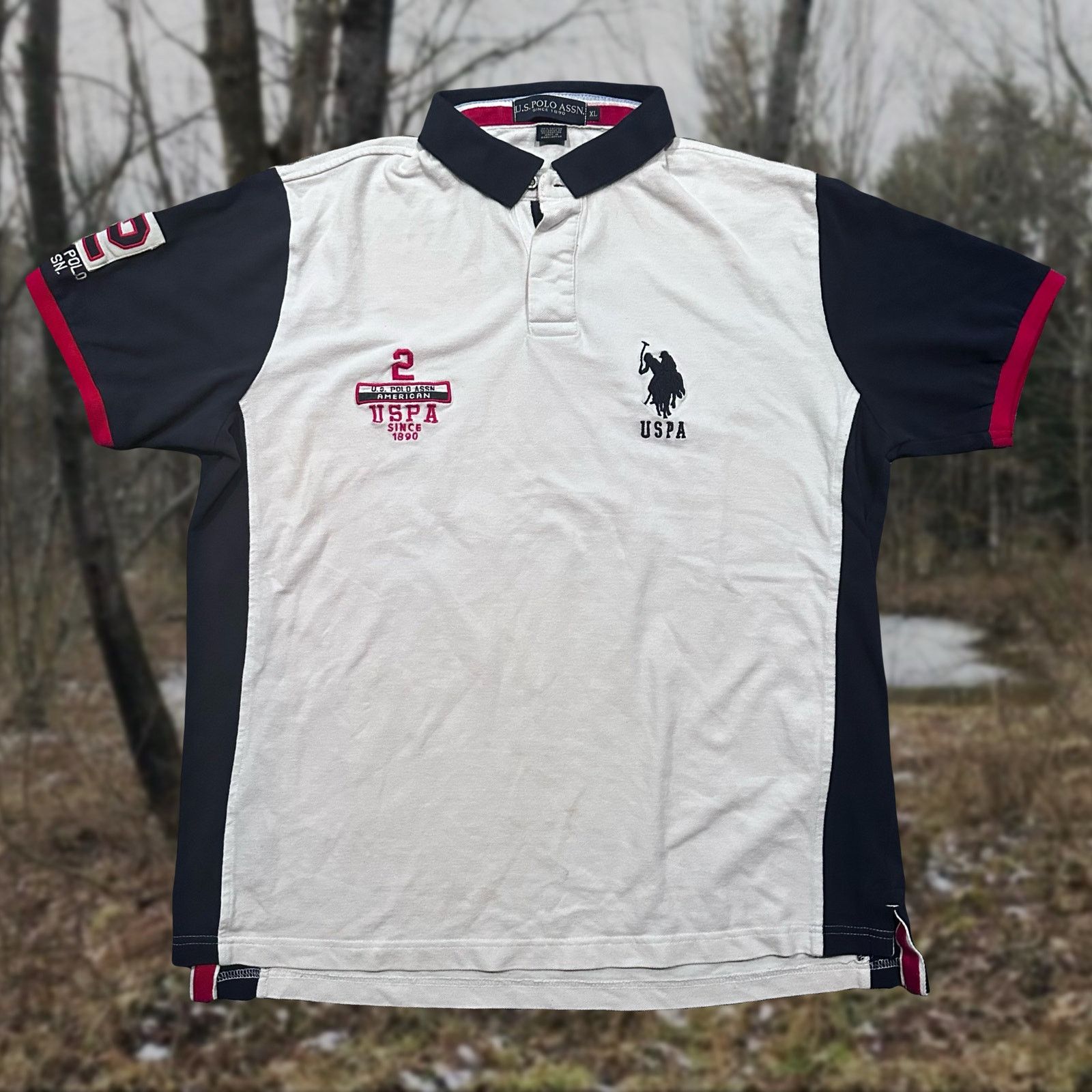 U.S. Polo Assn. uspa us polo assn. big pony usa country polo shirt Size US XL / EU 56 / 4 - 1 Thumbnail